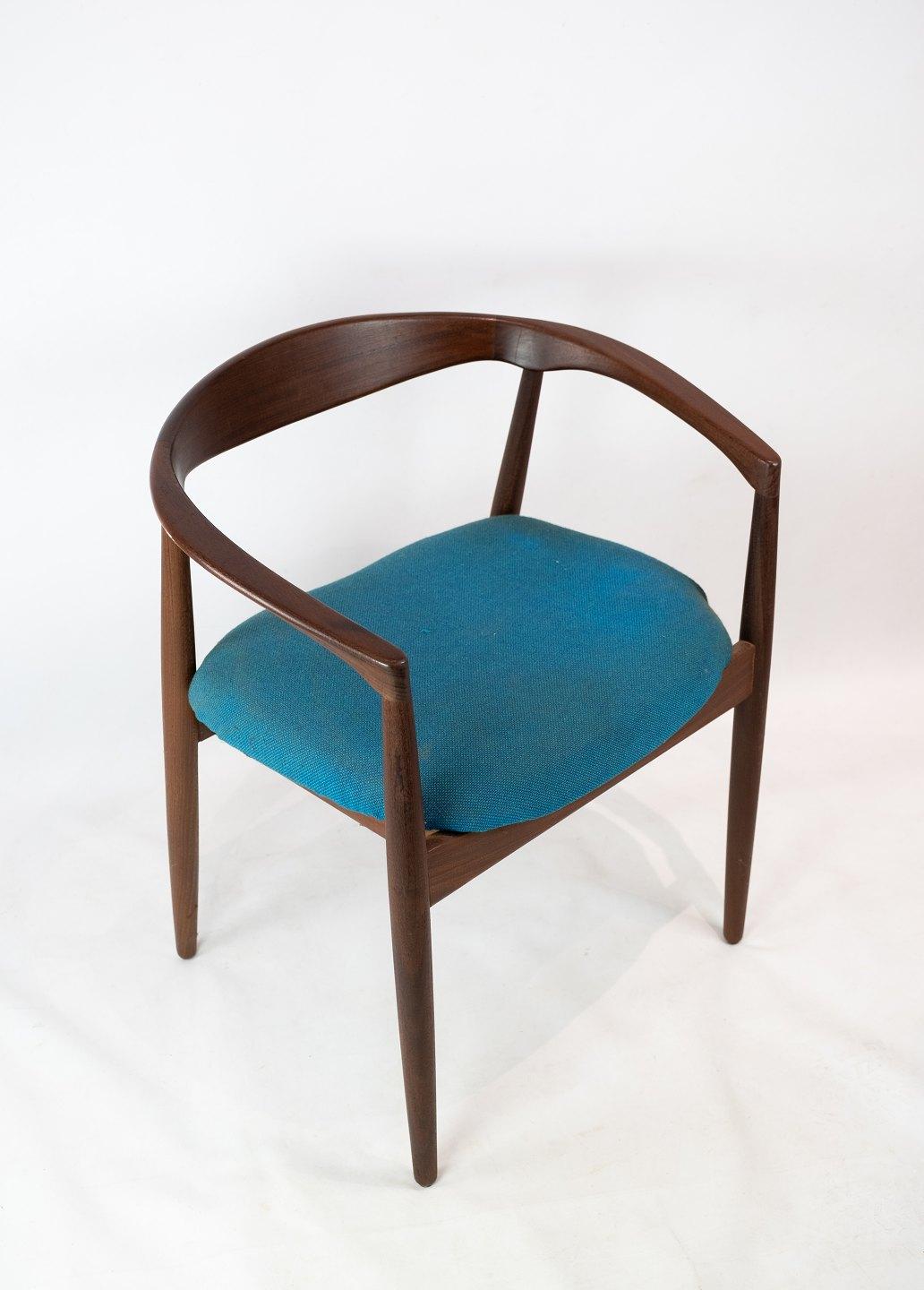 Scandinavian Modern Armchair in Rosewood, Model Troja, Designed by Kai Kristiansen, 1960s