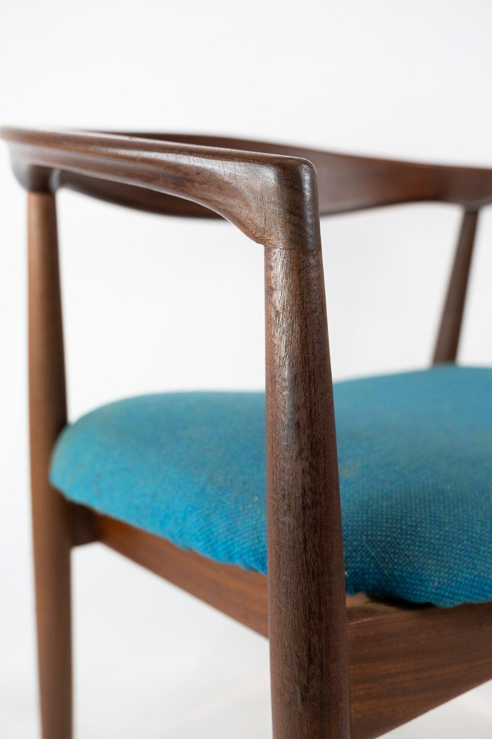 Armchair in Rosewood, Model Troja, Designed by Kai Kristiansen, 1960s In Good Condition In Lejre, DK