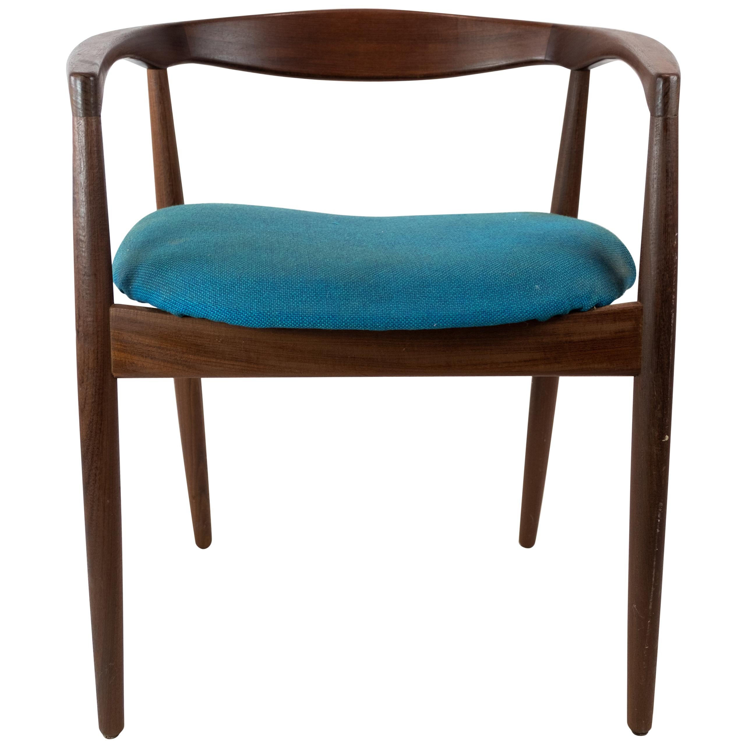 Armchair in Rosewood, Model Troja, Designed by Kai Kristiansen, 1960s