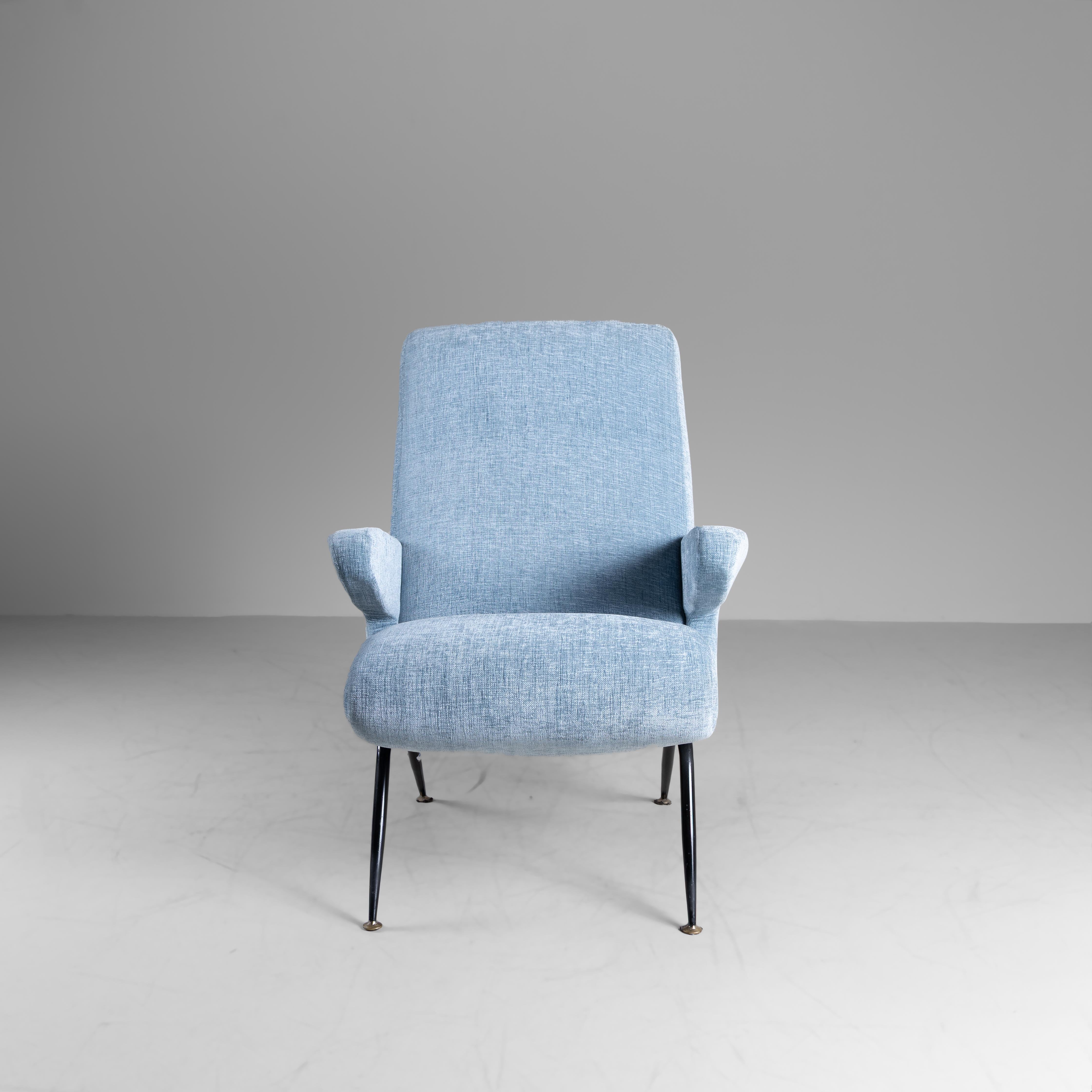 Sessel im Stil von Delfino von Nino Zoncada (Moderne der Mitte des Jahrhunderts) im Angebot