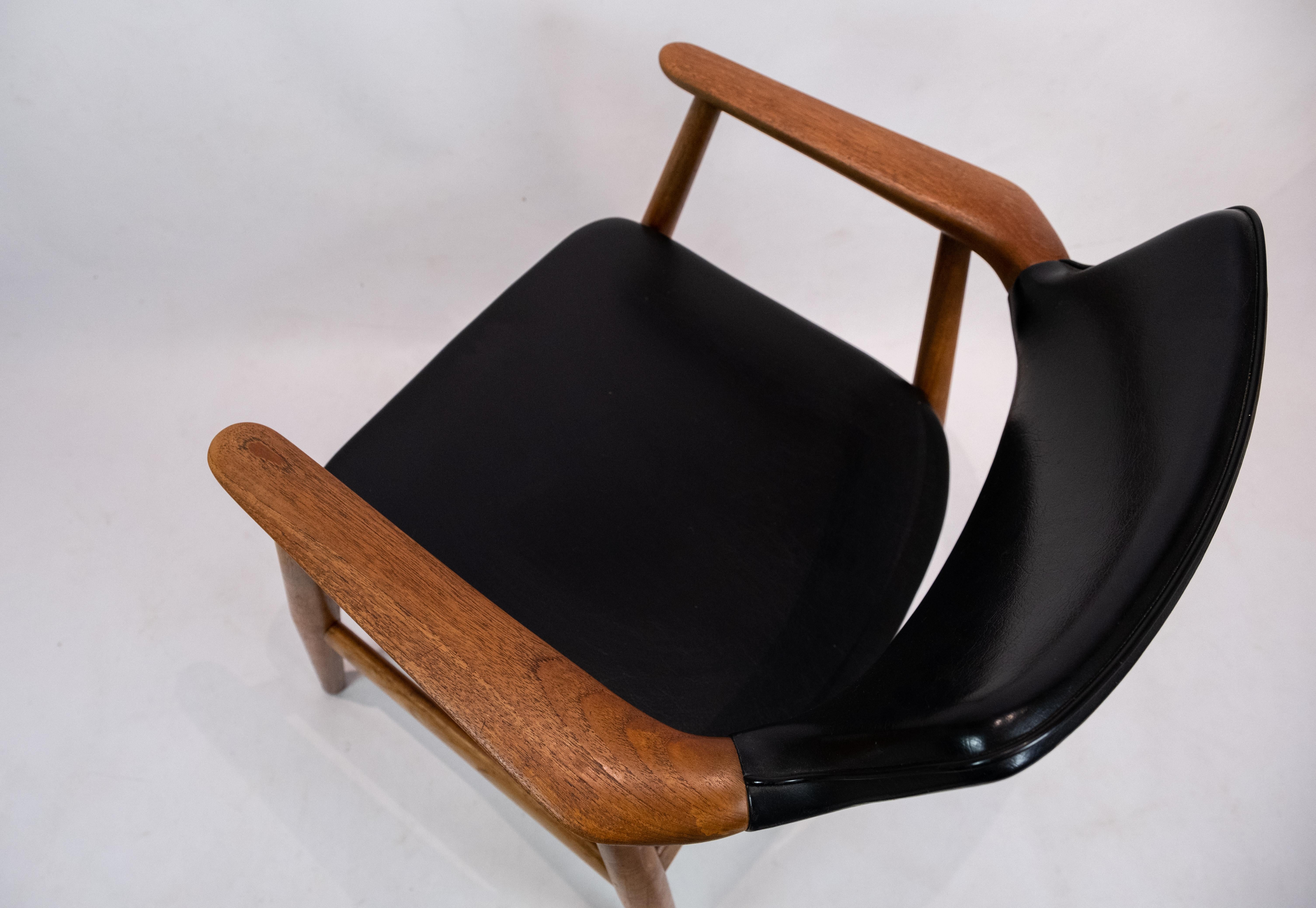 Danish Armchair in Teak by Erik Kirkegaard and Glostrup Furniture, 1960s