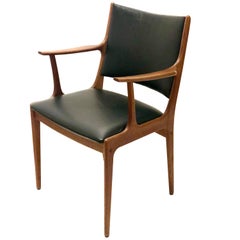 Armchair in Teak by Johannes Andersen for Uldum Møbelfabrik