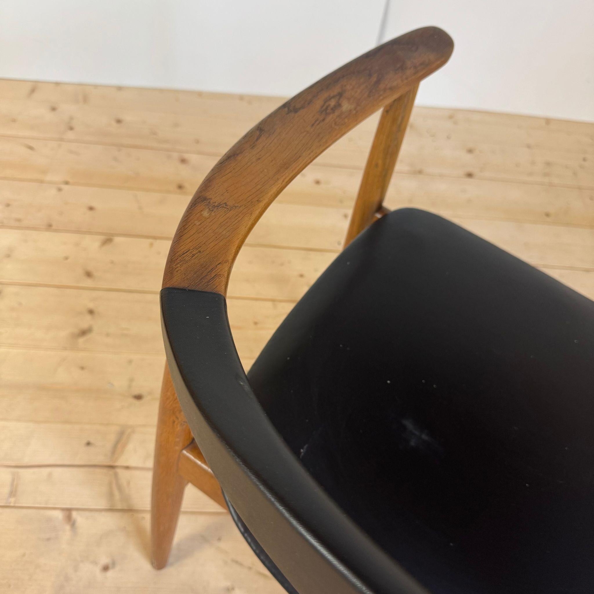 Mid-Century moderno Armchair in teak, Denmark 1960 in vendita