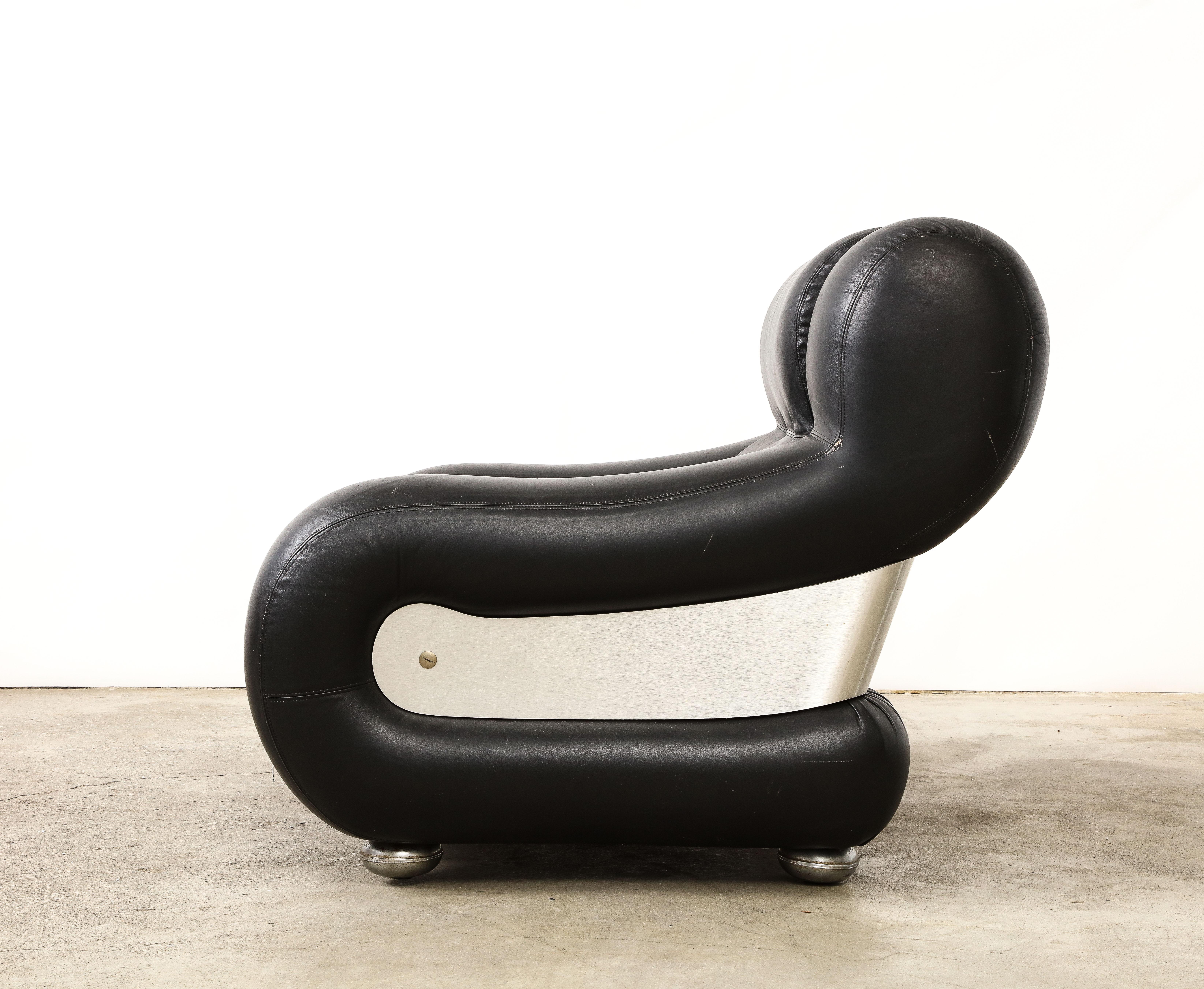 Armchair in the Manner of Adriano Piazzesi, Italy, c. 1970 For Sale 1