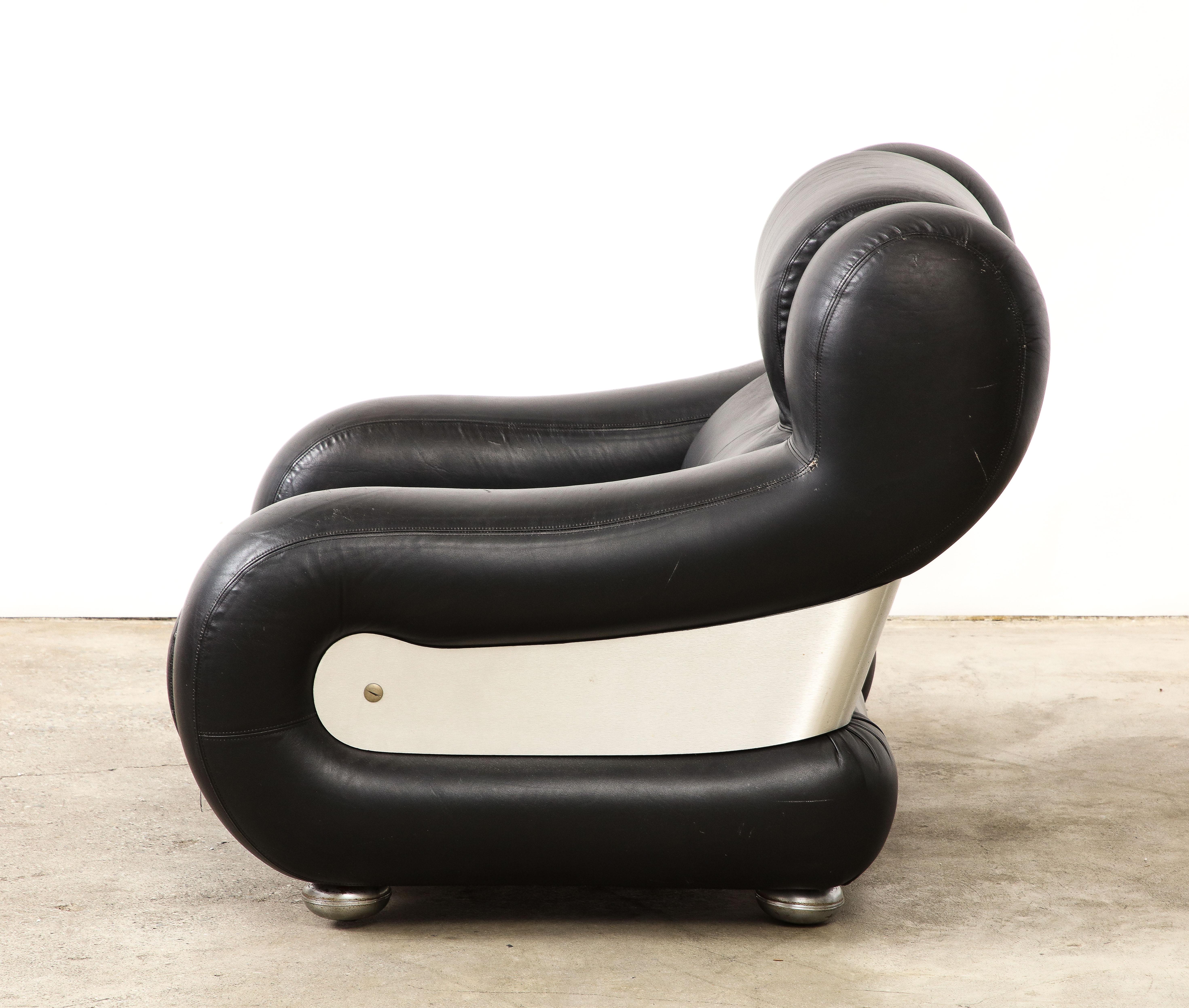 Armchair in the Manner of Adriano Piazzesi, Italy, c. 1970 For Sale 2