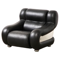 Fauteuil à la manière d'Adriano Piazzesi, Italie, vers 1970