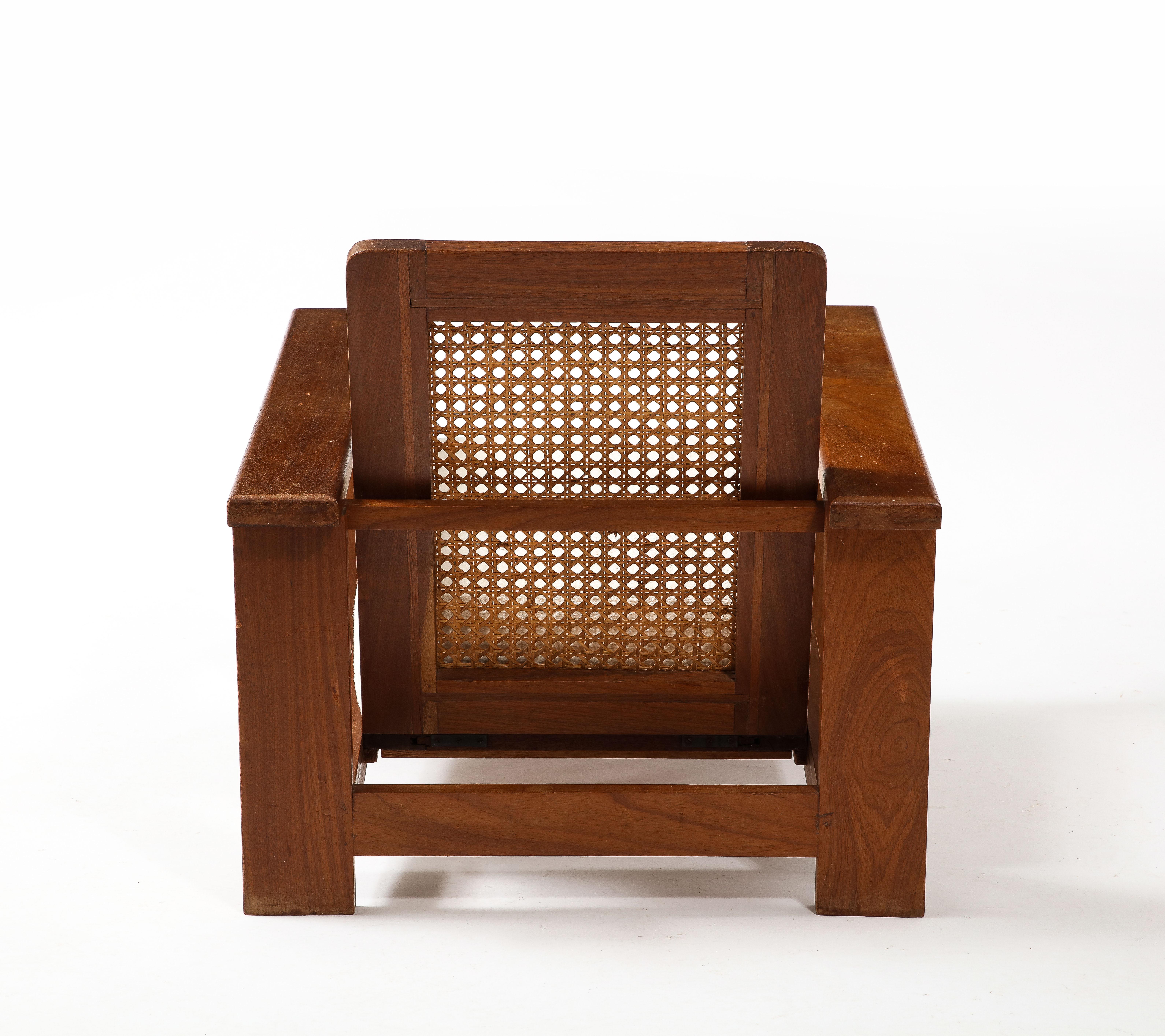 Armchair in the Manner of Frank, France 1950s For Sale 4