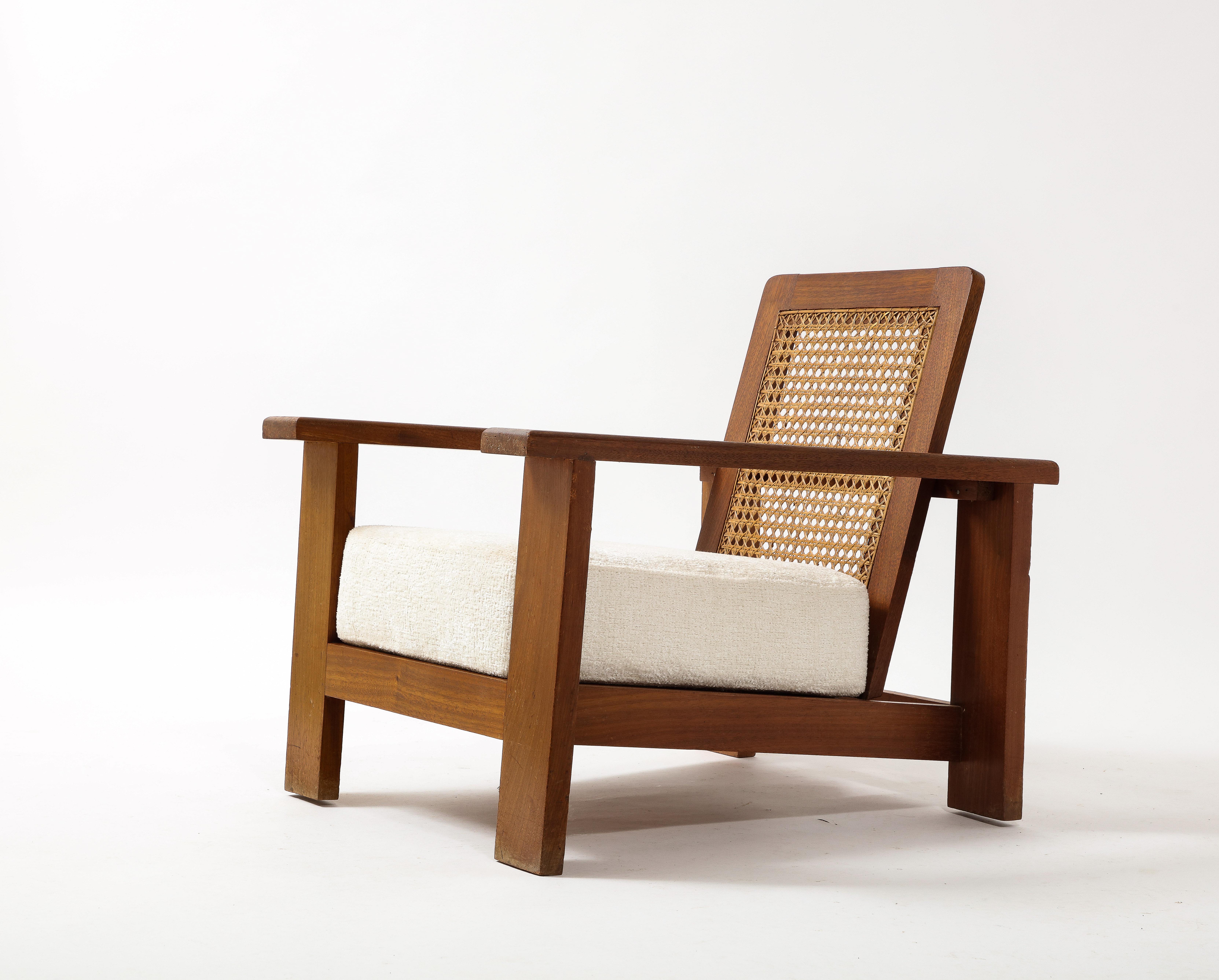 Armchair in the Manner of Frank, France 1950s For Sale 7