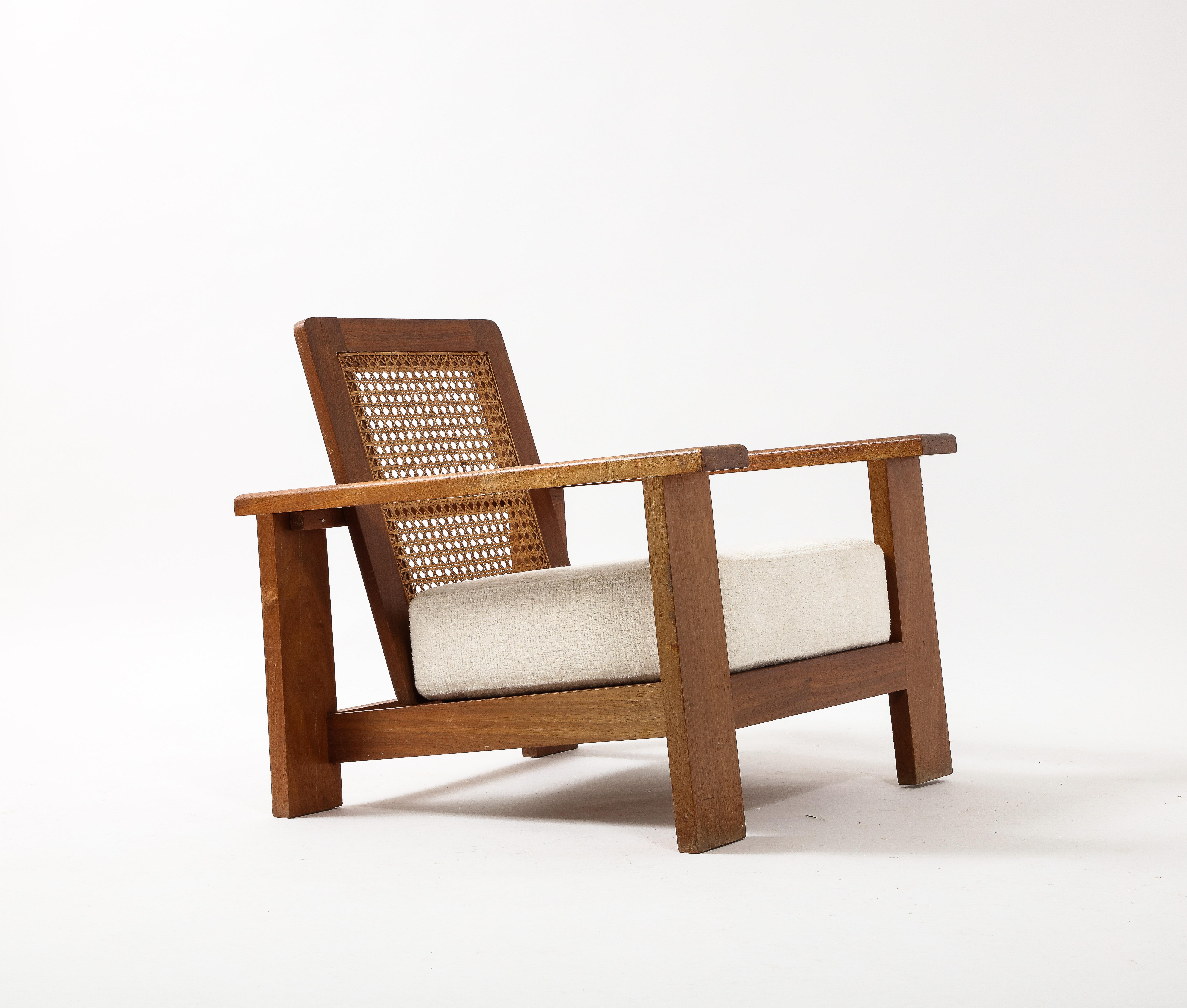 Armchair in the Manner of Frank, France 1950s For Sale 9