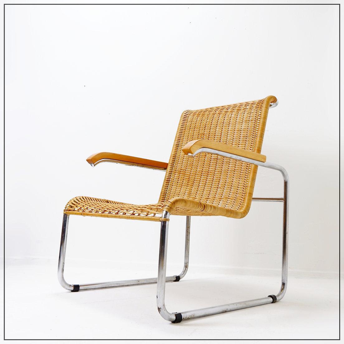 Fauteuil dans le style de Breuer pour Thonet - circa 1990 en vente 6