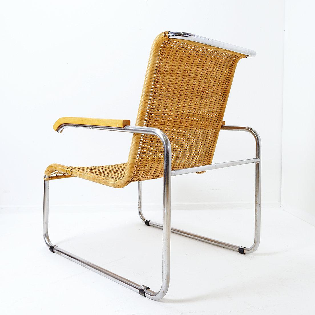 Fauteuil dans le style de Breuer pour Thonet - circa 1990 en vente 9