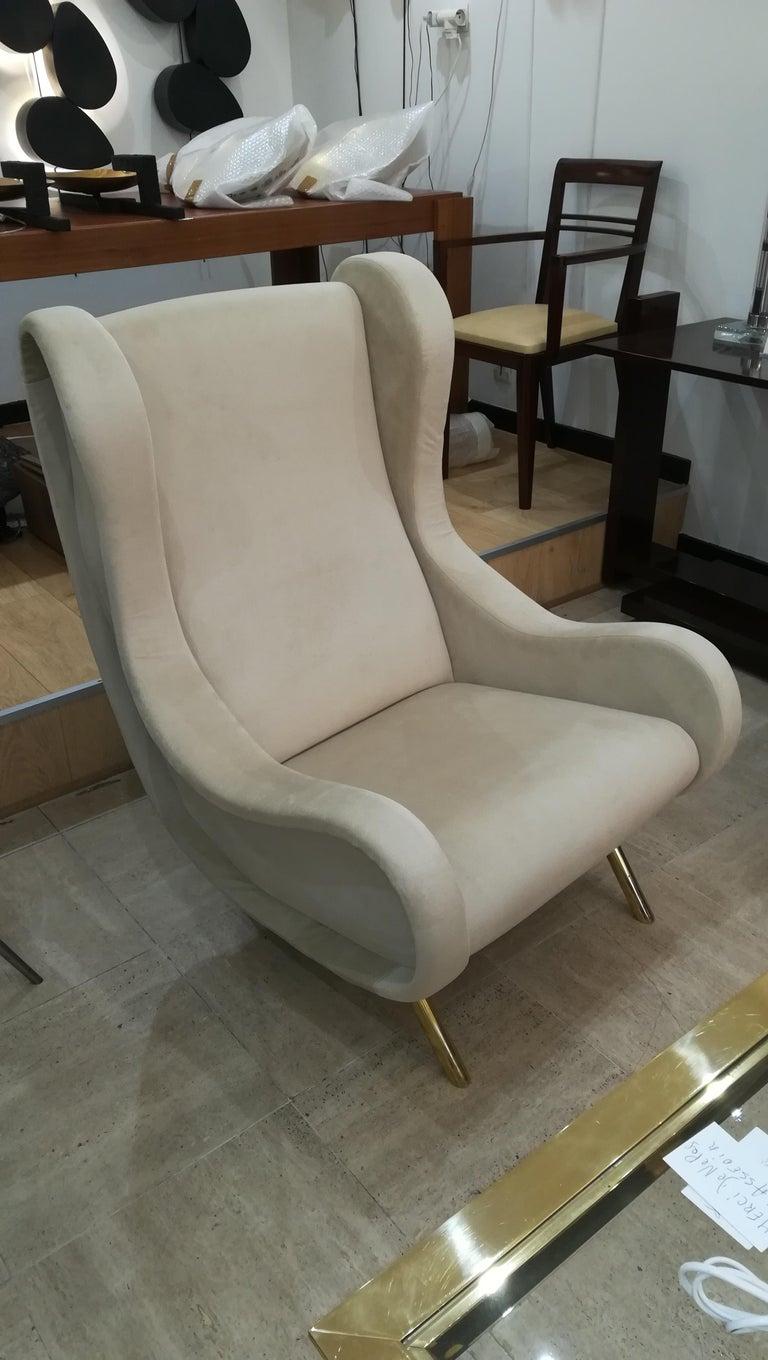 Armchair in the Style of Marco Zanuso, circa 1960 In Excellent Condition In Saint-Ouen, FR