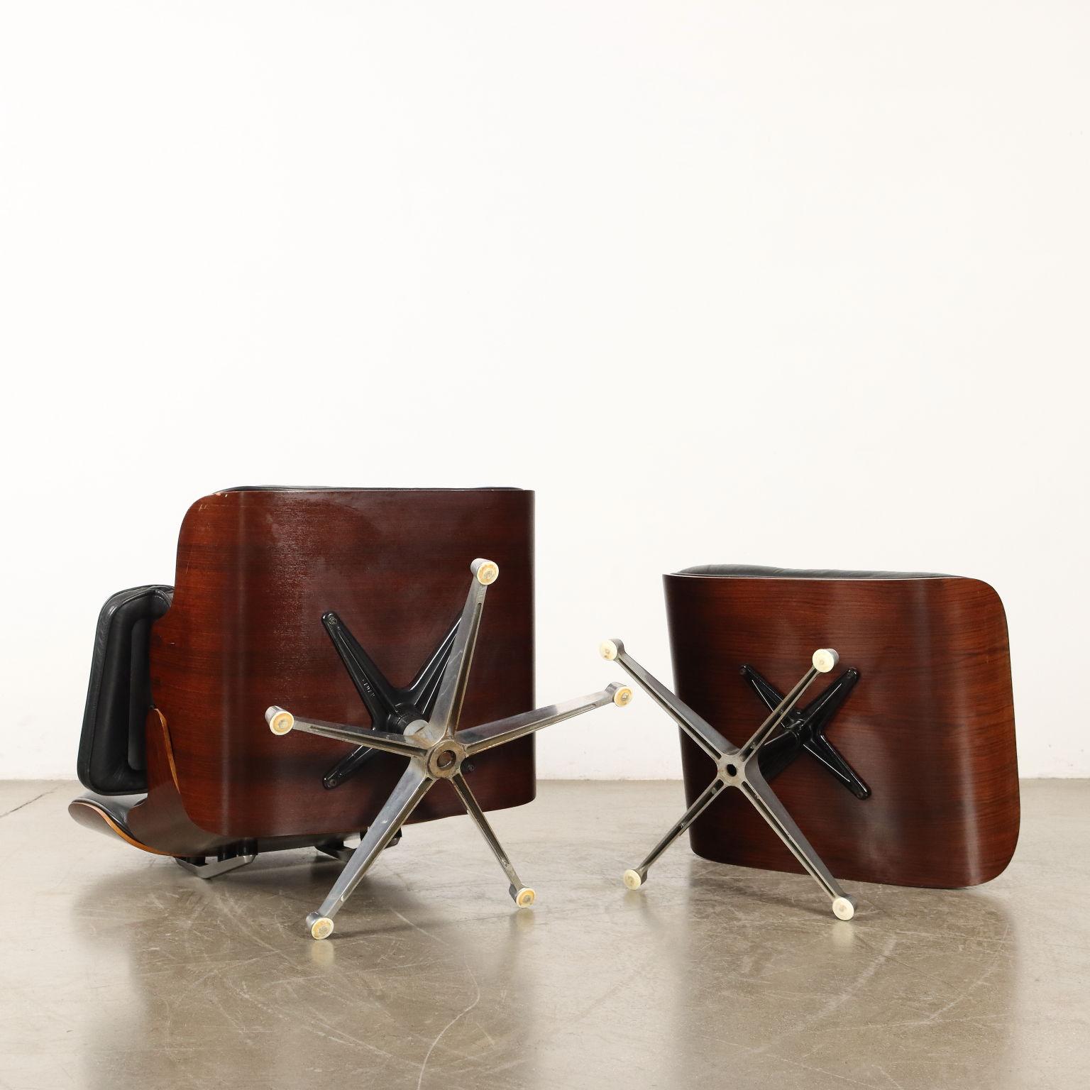 Armchair in the Style of the Lounge Chair by Charles Eames of the 80s 4