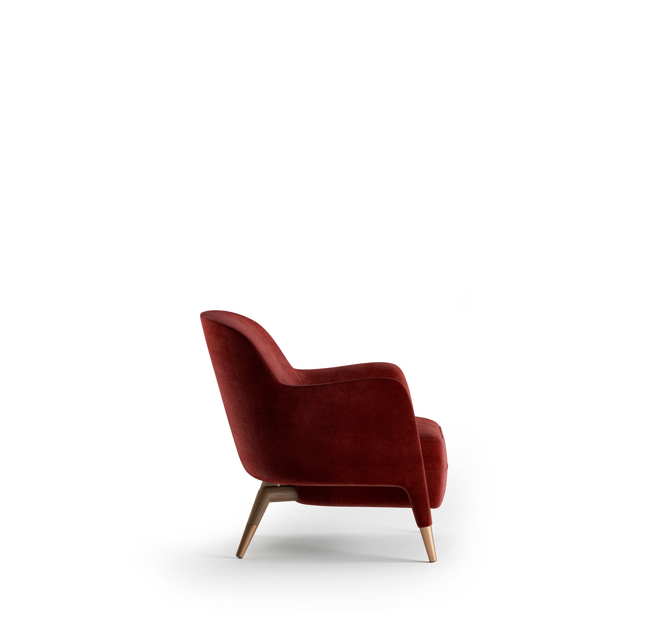 D.151.4 Sessel aus Leinen von Gio Ponti - Fachmännische Herstellung in Italien durch Molteni&C. 

Gio Ponti ließ sich bei der Gestaltung dieses Sessels, der für den Einsatz auf Ozeandampfern bestimmt war, von der Seefahrt inspirieren und ist heute