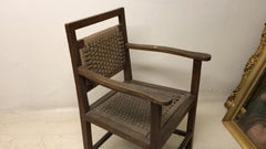 Fauteuil en bois, américain, 1930, (Livré poli)