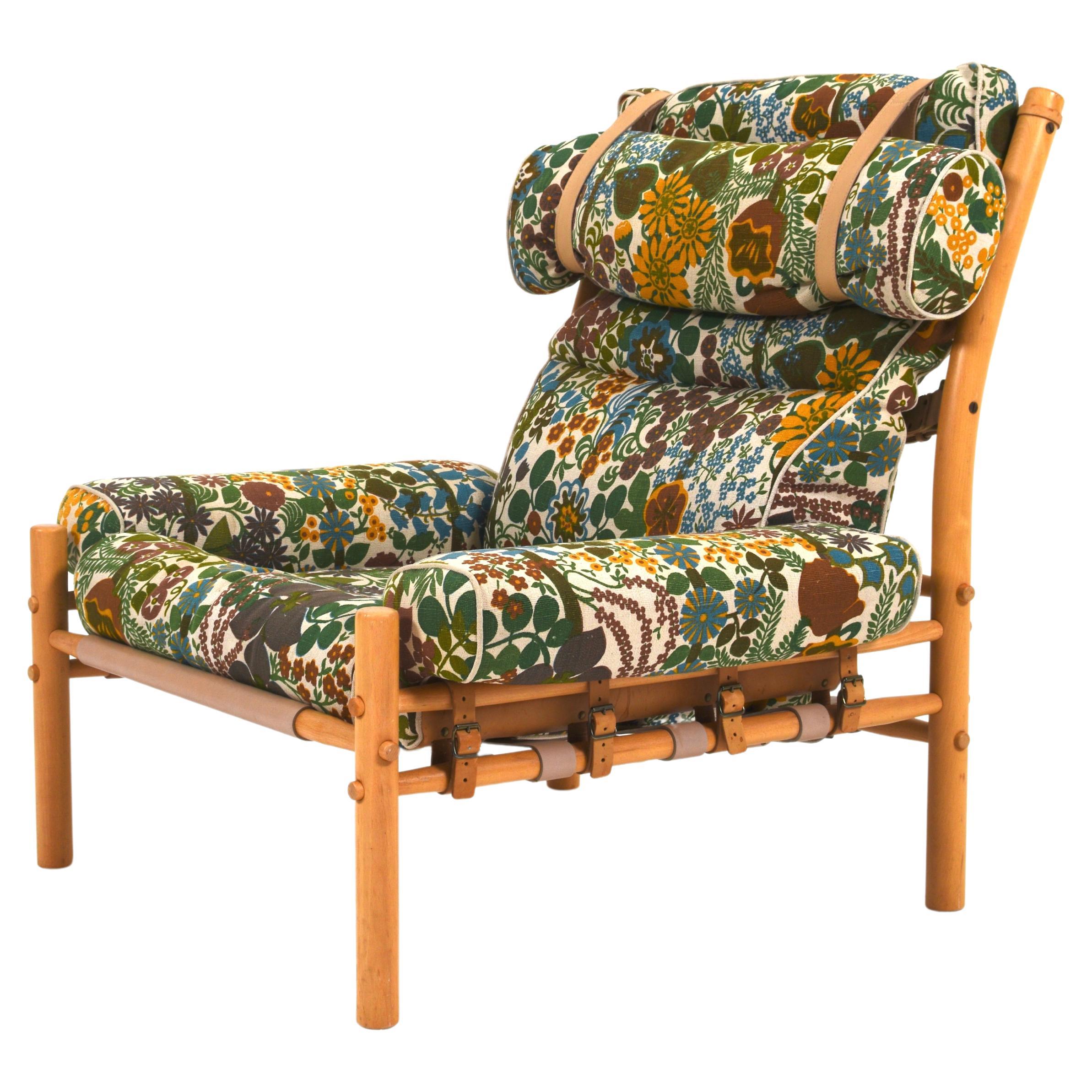Armchair "Inca" by Arne Norell, 1970s For Sale