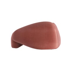 Fauteuil Jell en tissu rouge Gentle 2 par Alter Ego Studio