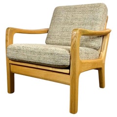 Armchair Juul Kristensen pine midcentury vintage danish design