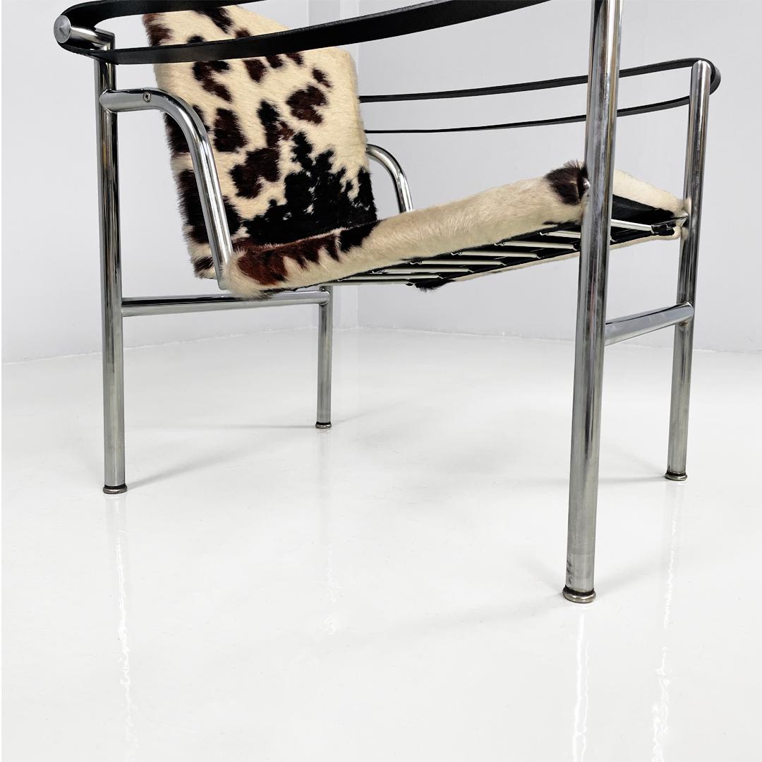 Poltrona LC1 Le Corbusier, Pierre Jeanneret, Charlotte Perriand per Cassina, anni '70 in vendita 11