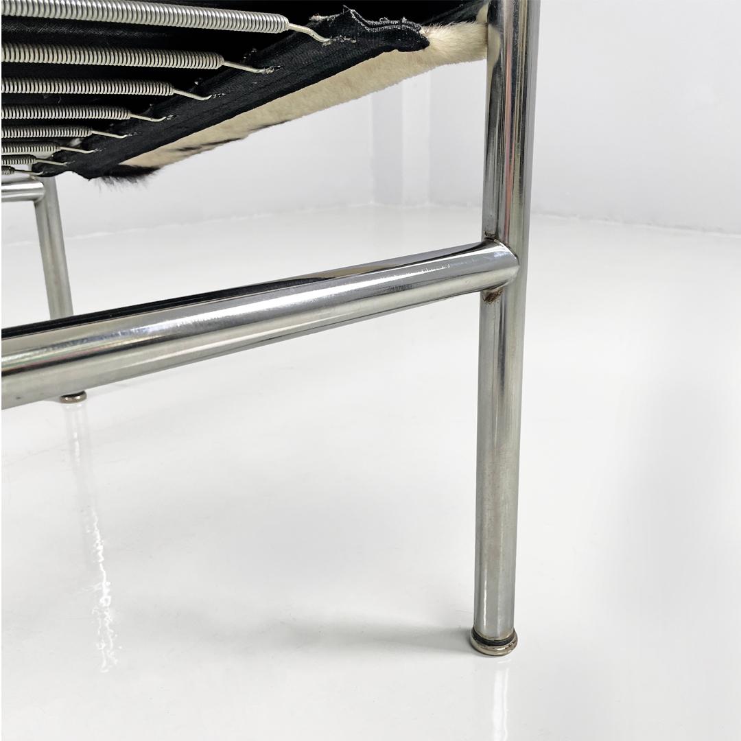 Poltrona LC1 Le Corbusier, Pierre Jeanneret, Charlotte Perriand per Cassina, anni '70 in vendita 12