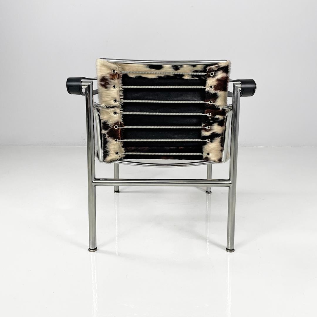Poltrona LC1 Le Corbusier, Pierre Jeanneret, Charlotte Perriand per Cassina, anni '70 In condizioni buone in vendita a MIlano, IT