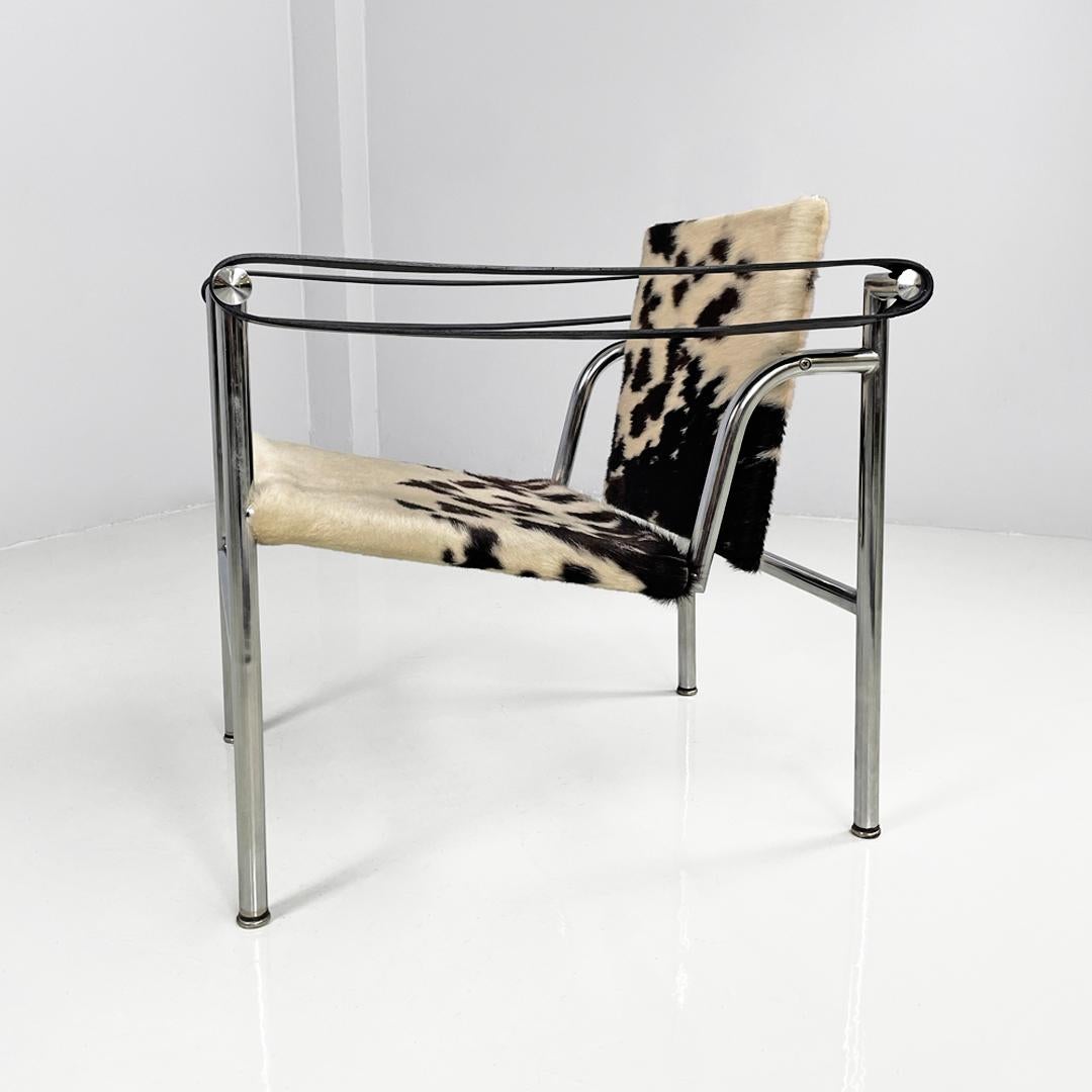 Fine XX secolo Poltrona LC1 Le Corbusier, Pierre Jeanneret, Charlotte Perriand per Cassina, anni '70 in vendita