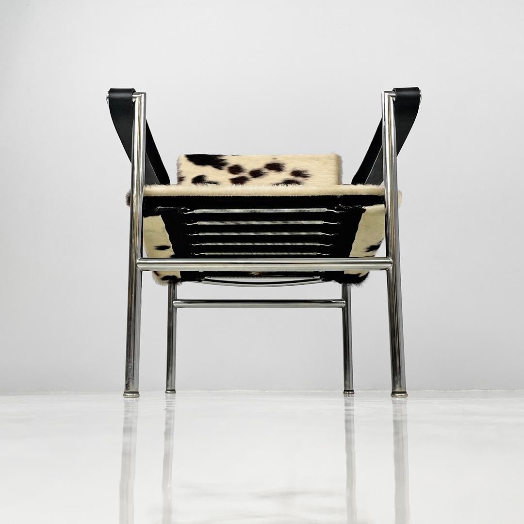 Poltrona LC1 Le Corbusier, Pierre Jeanneret, Charlotte Perriand per Cassina, anni '70 in vendita 1