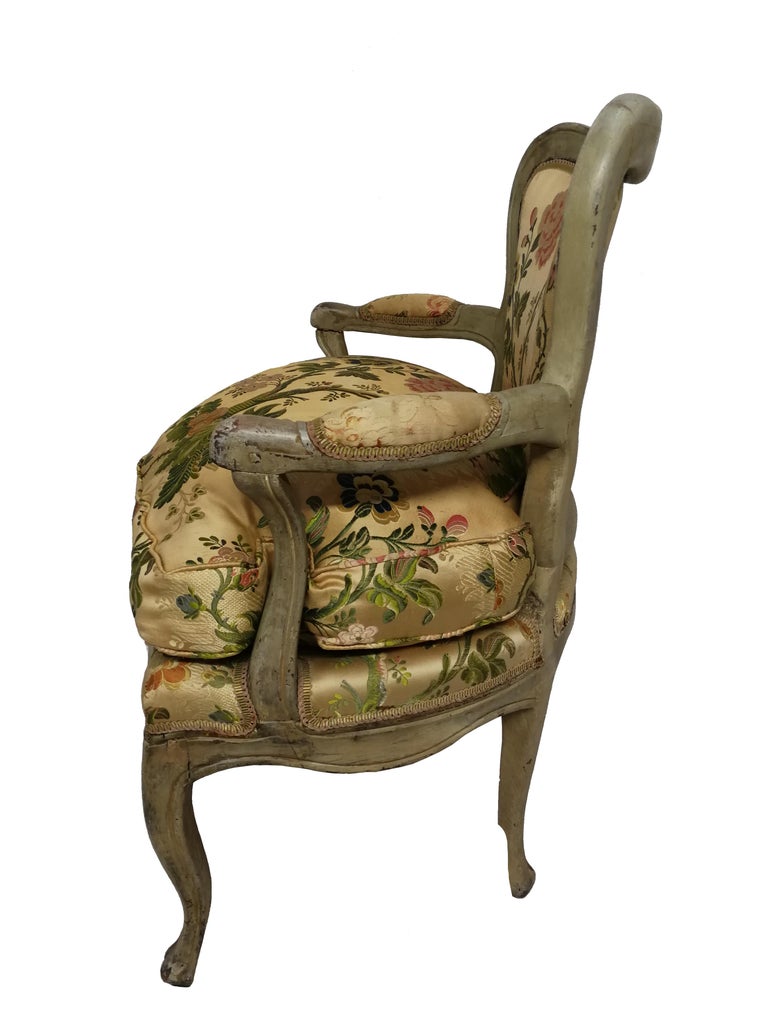 Armchair Louis XV Period 18th Century For Sale at 1stDibs