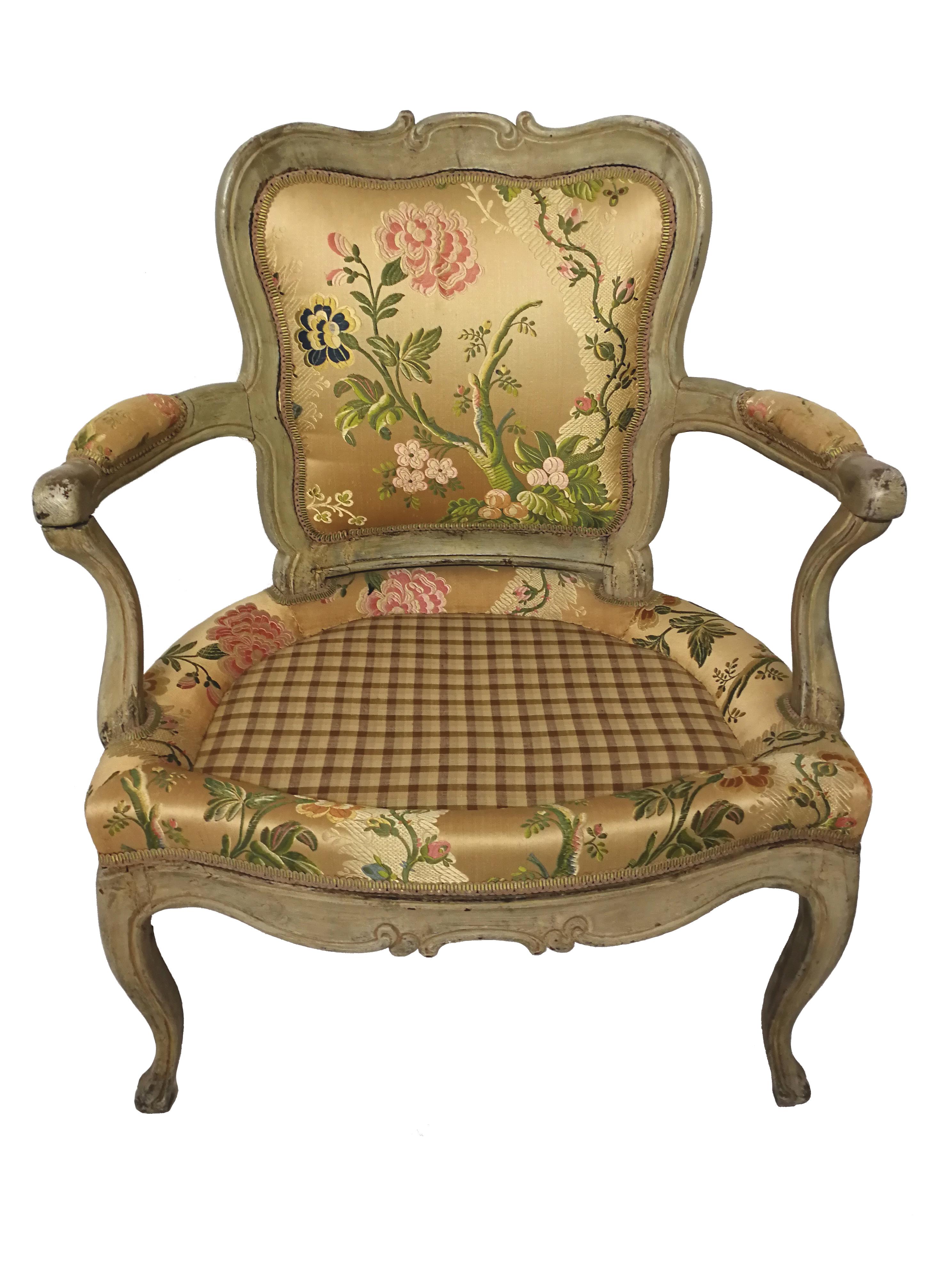 Armchair Louis XV Period 18th Century In Good Condition In Beuzevillette, FR