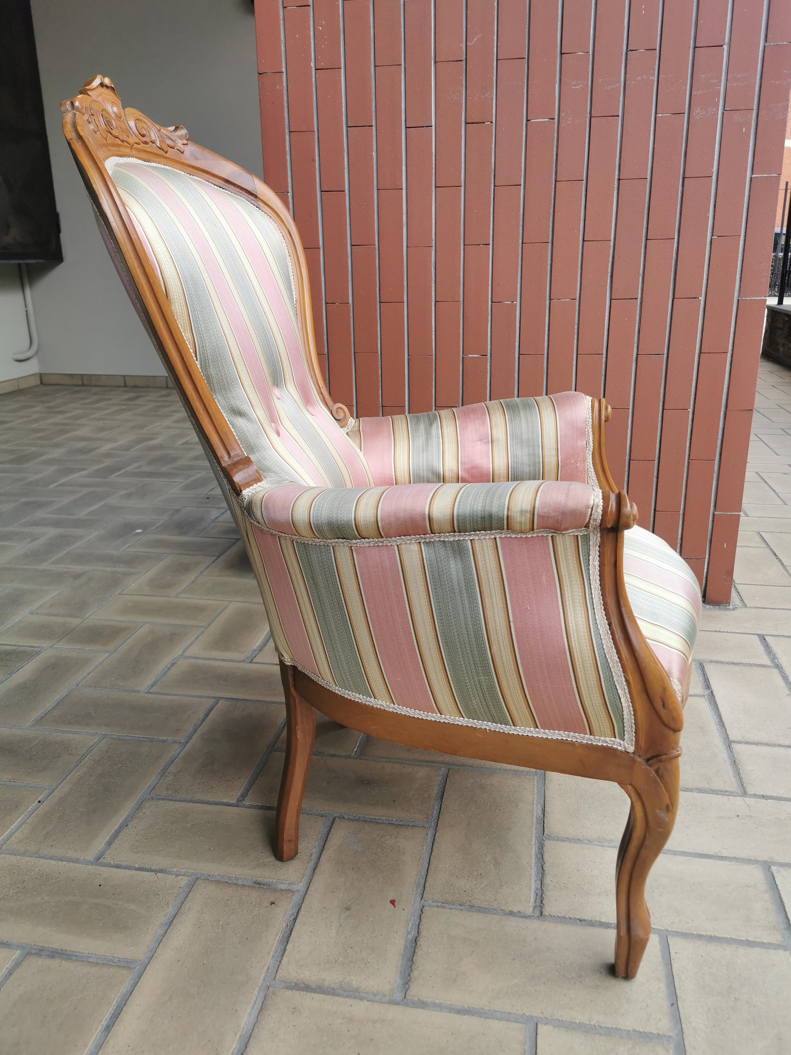 19th century Louis Philippe Armchair  For Sale 5