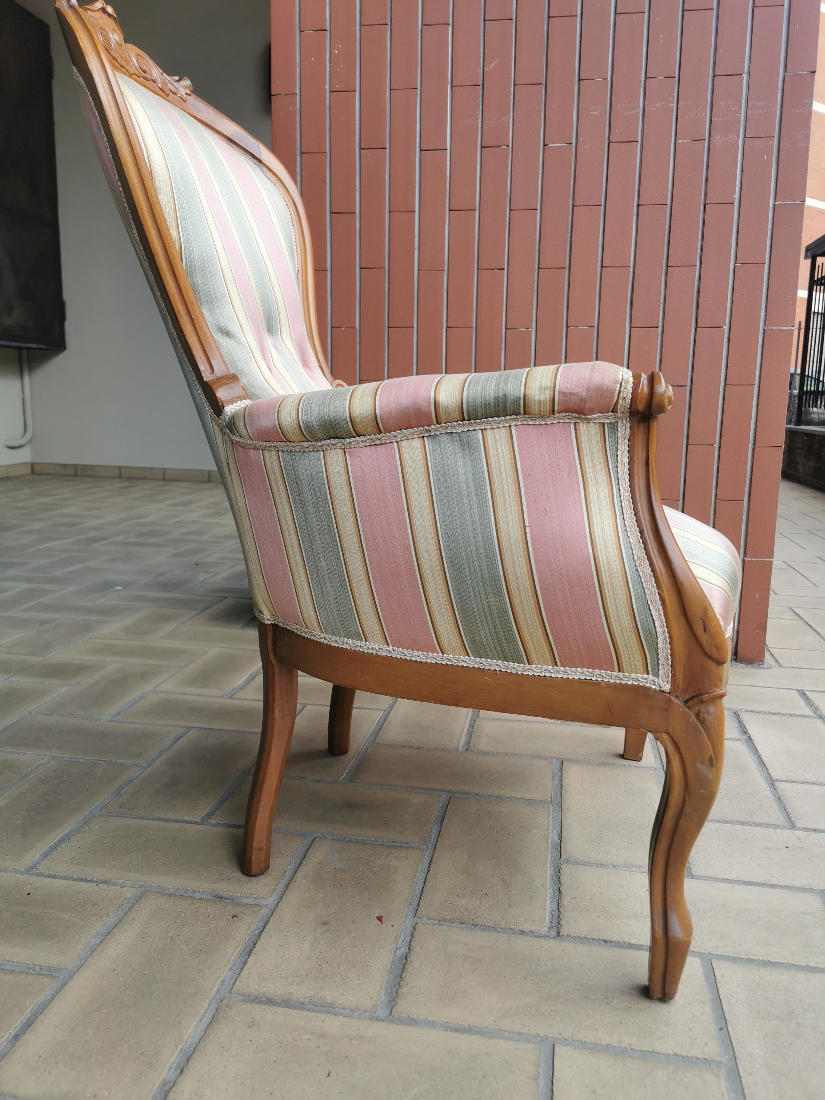 19th century Louis Philippe Armchair  For Sale 6