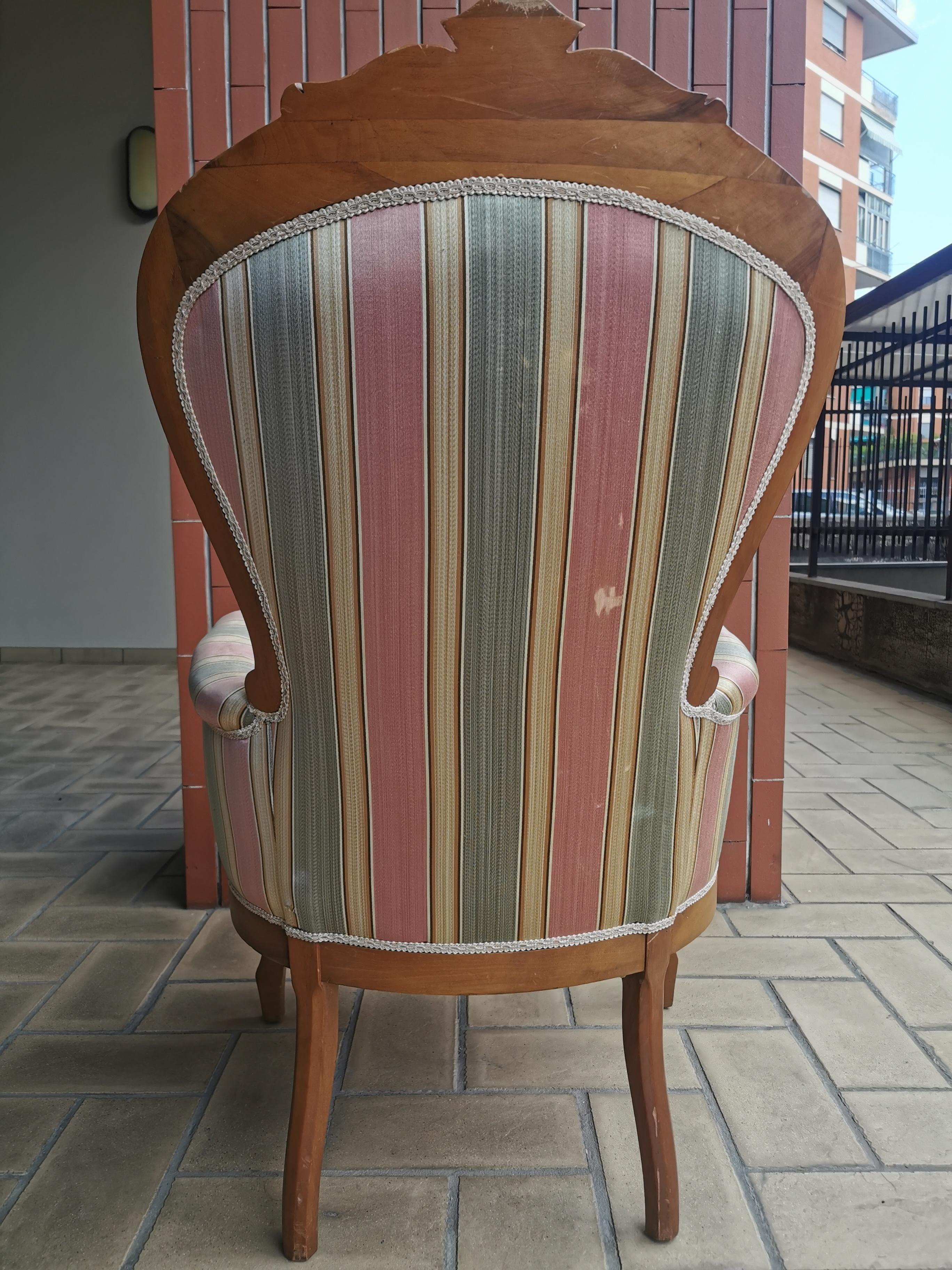 19th century Louis Philippe Armchair  For Sale 8