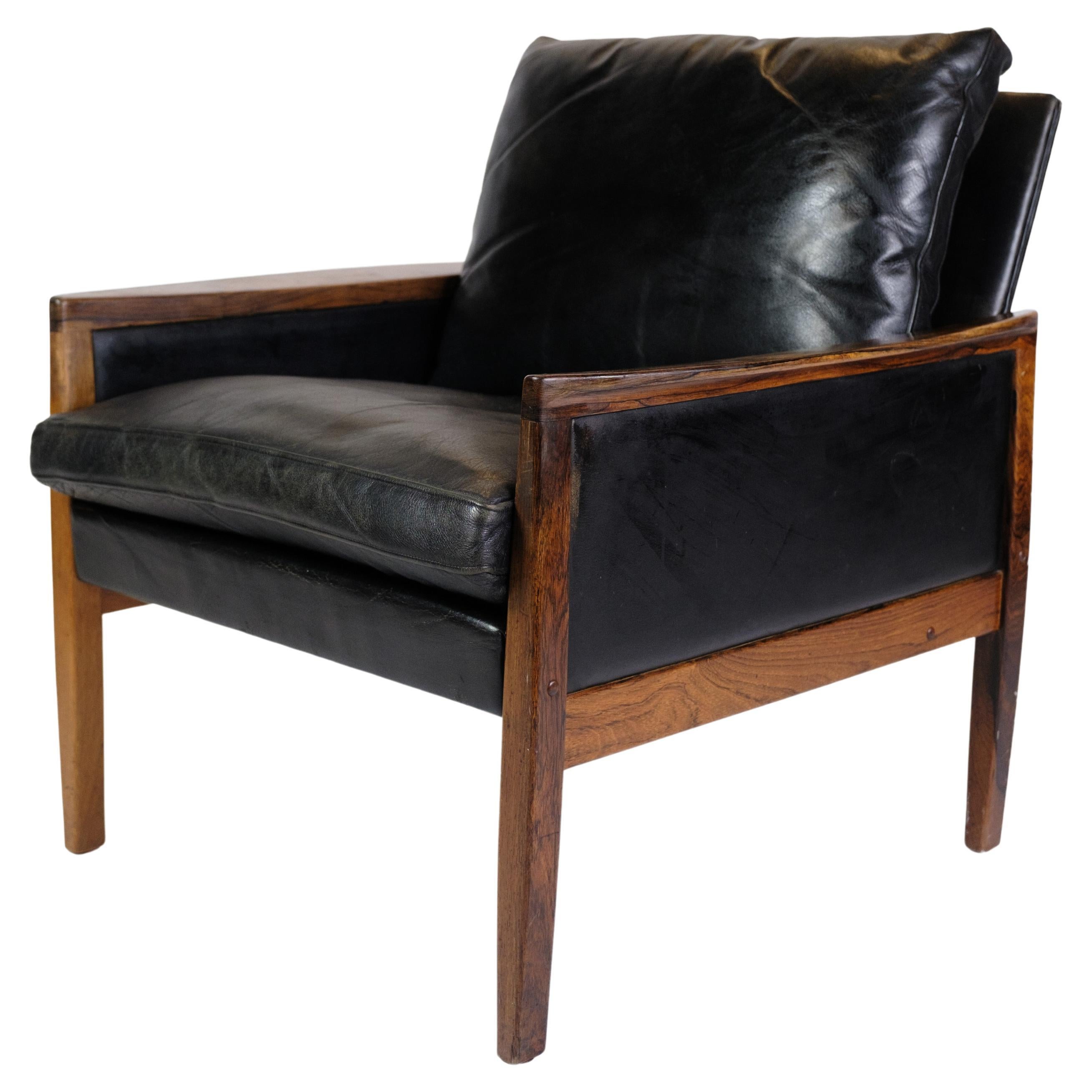 Armchair Made In Rosewood By Hans Olsen Made By Brdr. Juul K. From 1960s For Sale