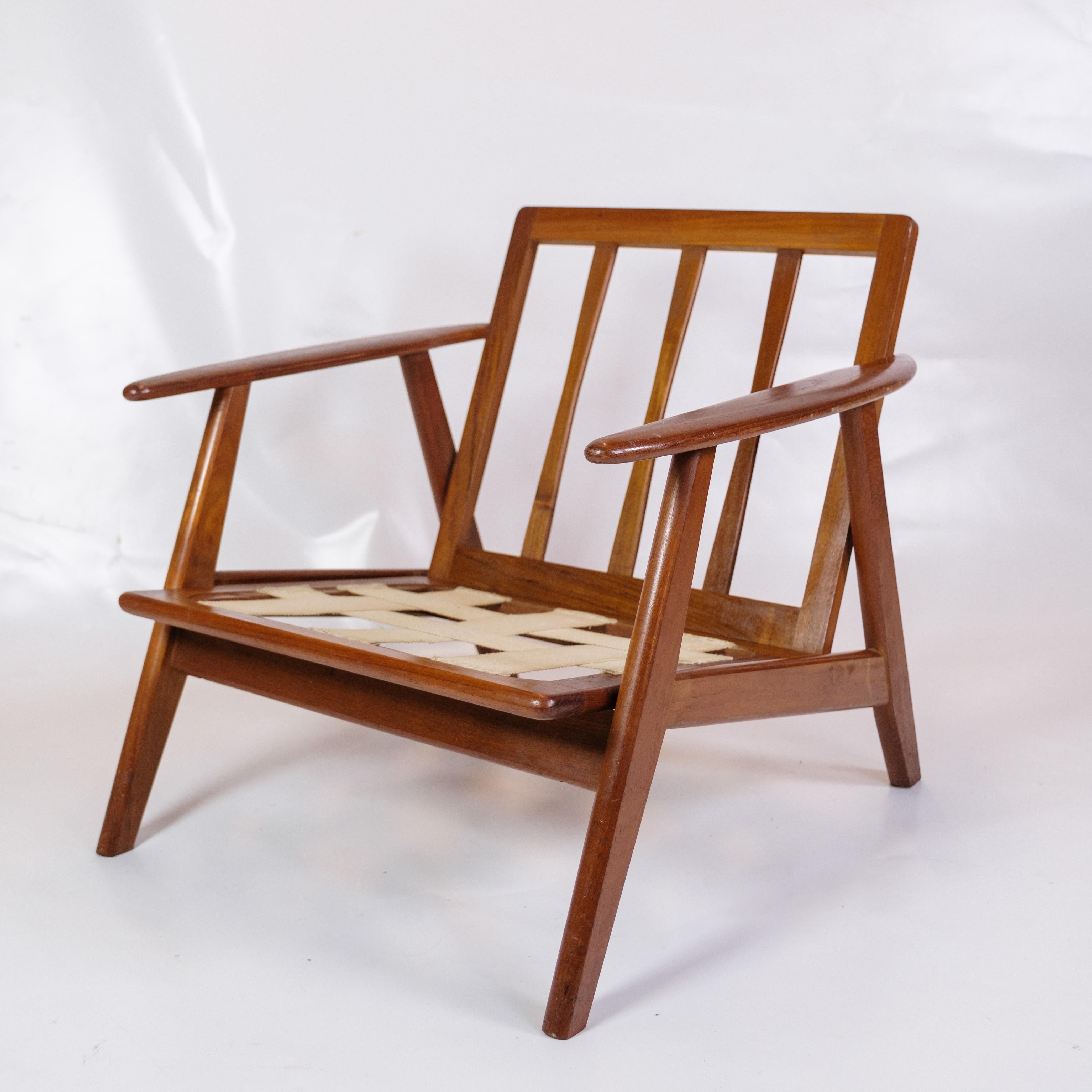 Poltrona in teak, design danese anni '60 in vendita 2