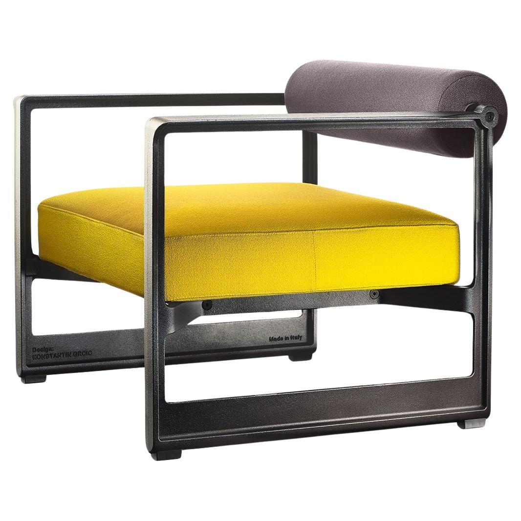 Fauteuil Magis Brut by Konstantin Grcic - Jaune