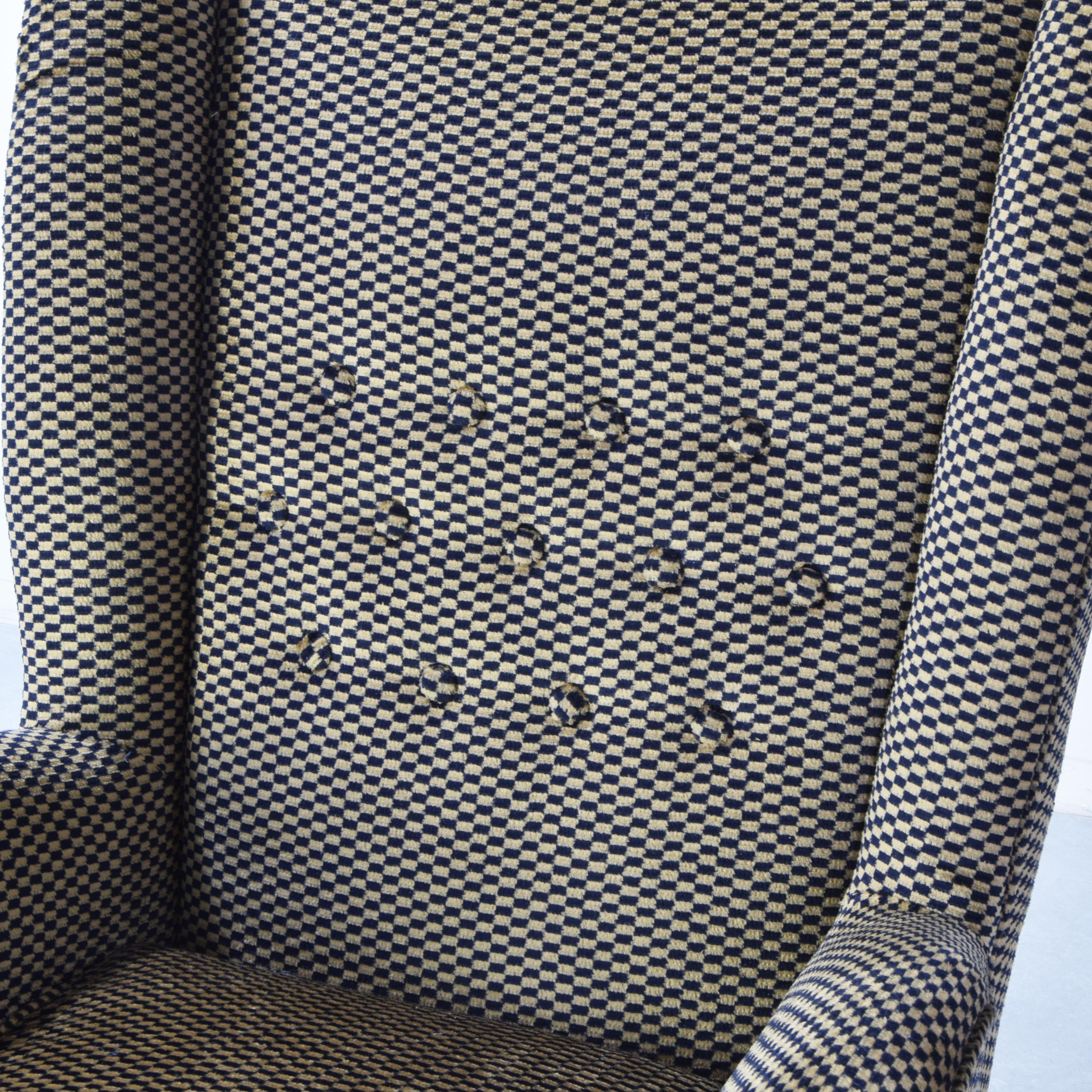 Armchair manufactured by ISA attributed to Gio Ponti 1950s. in vendita 3