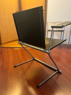 Fauteuil Matteo Grassi Ballerina Design Herbert Ohl - Cuir noir