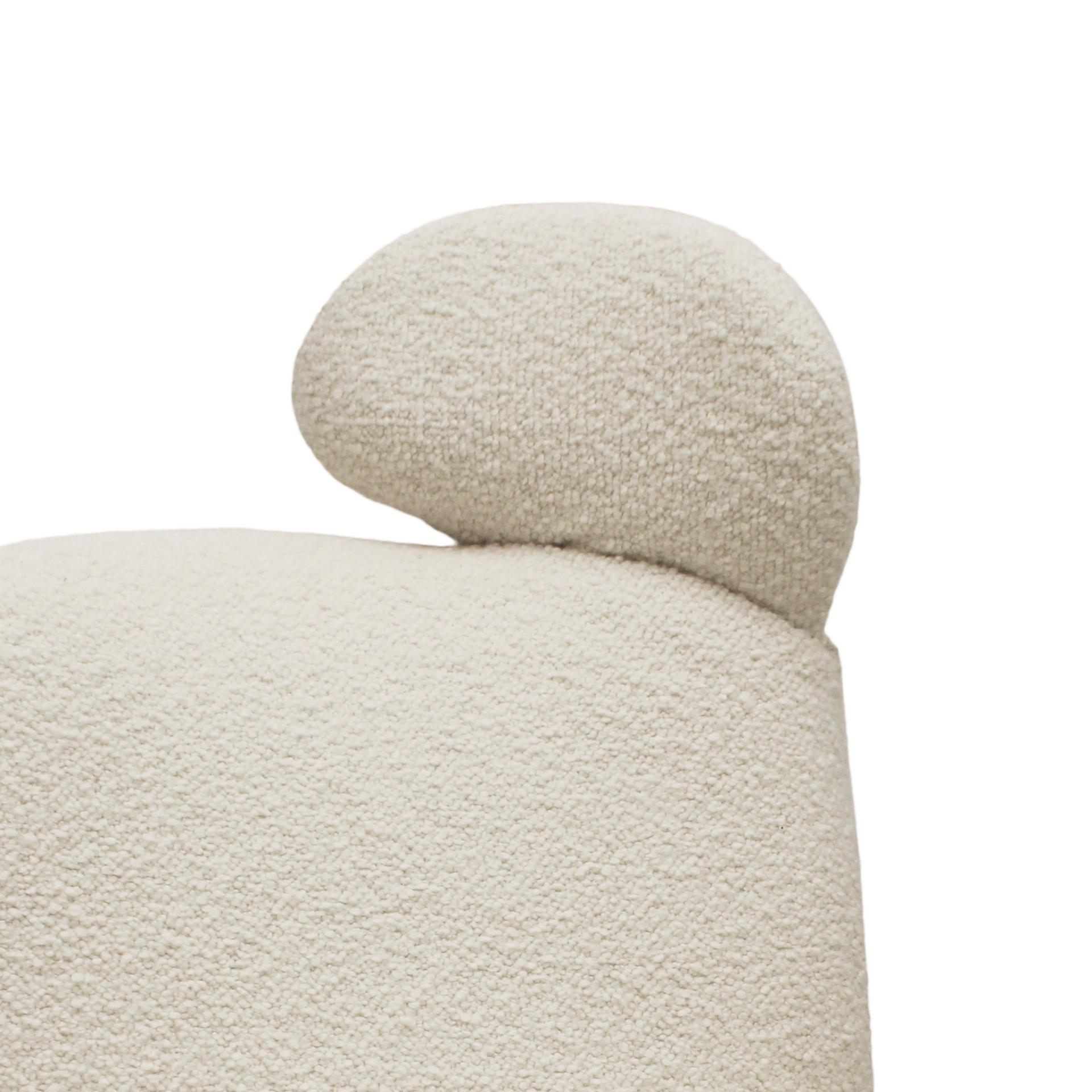 Wink Weißer Sessel entworfen von Toshiyuki Kita für Cassina, 1980er Jahre im Angebot 3
