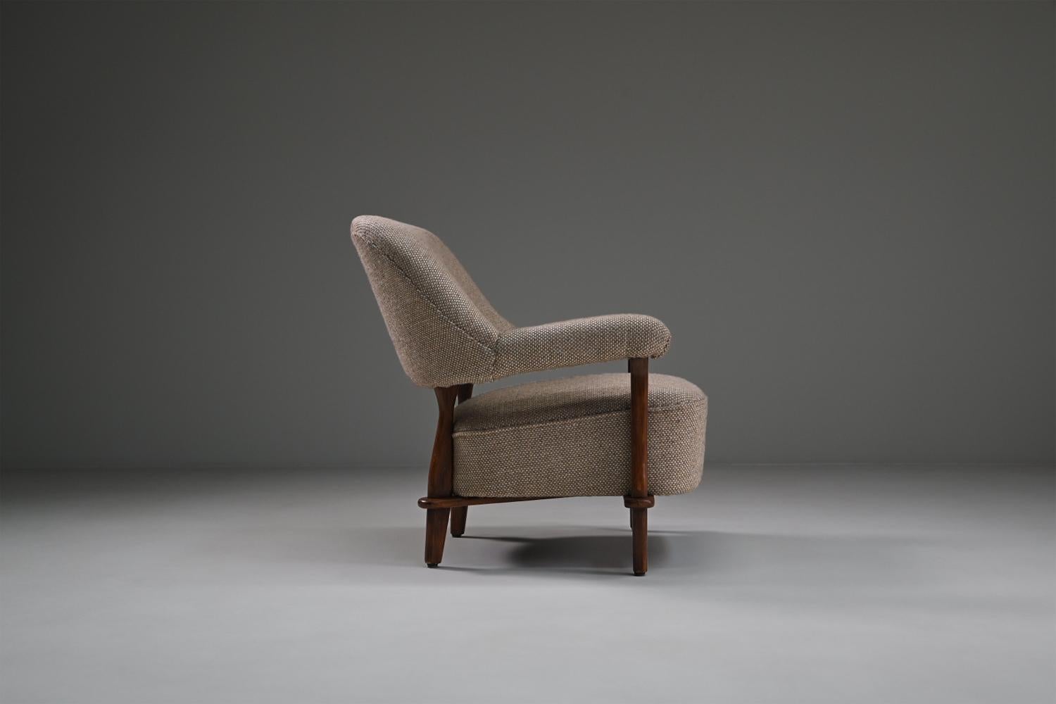 Mid-Century Modern Armchair model 109 by Theo Ruth for Artifort, 1950’s The Netherlands. en vente