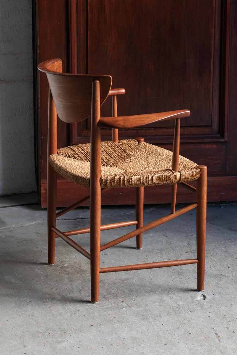 Peter Hvidt & Orla Molgaard 'Model 317' Chair for Soborg Mobler, Denmark, 1960s  5