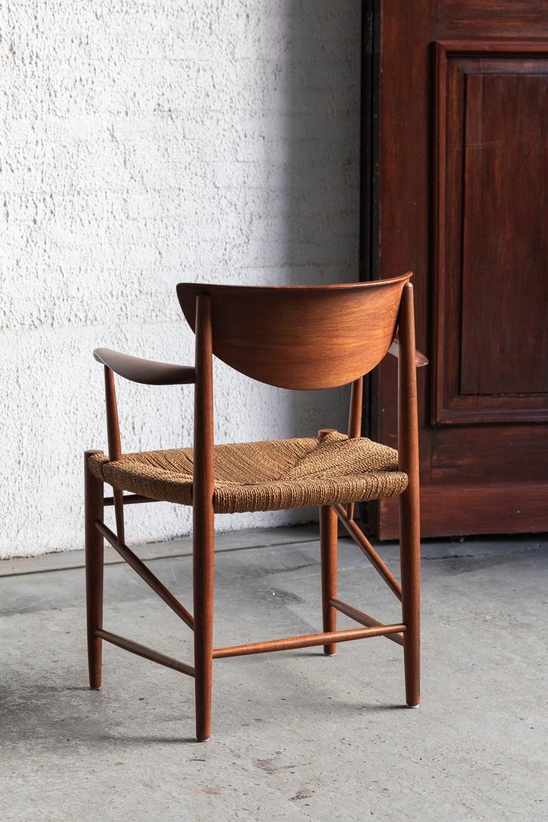 Peter Hvidt & Orla Molgaard 'Model 317' Chair for Soborg Mobler, Denmark, 1960s  6