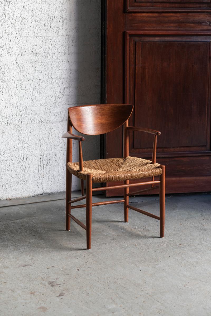 Peter Hvidt & Orla Molgaard 'Model 317' Chair for Soborg Mobler, Denmark, 1960s  11