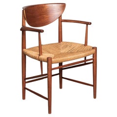 Stuhl „Modell 317“ von Peter Hvidt & Orla Molgaard für Soborg Mobler, Dänemark, 1960er Jahre 