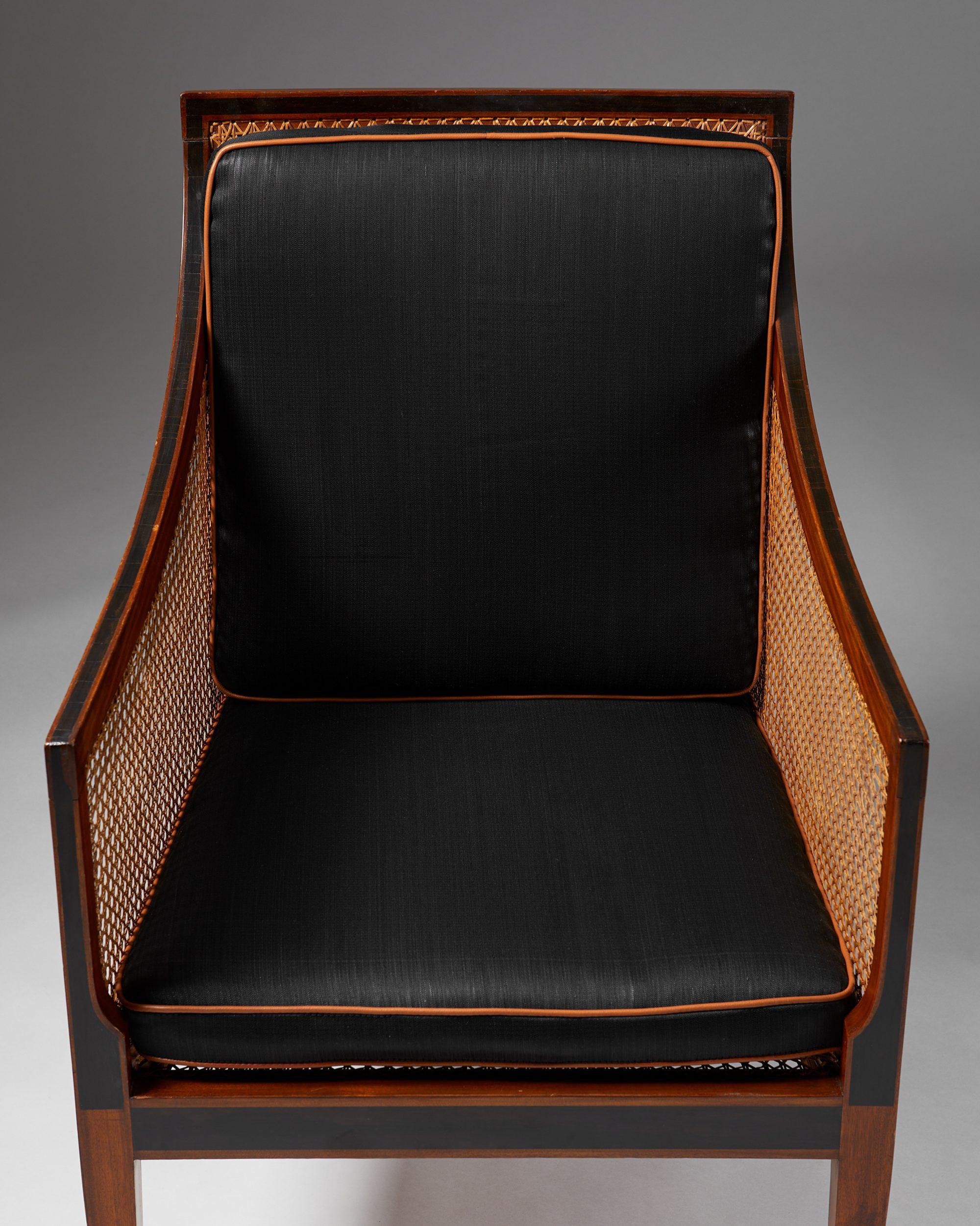 Leather Armchair Model 4488 Designed by Kaare Klint for Rud. Rasmussen, Denmark, 1930s For Sale