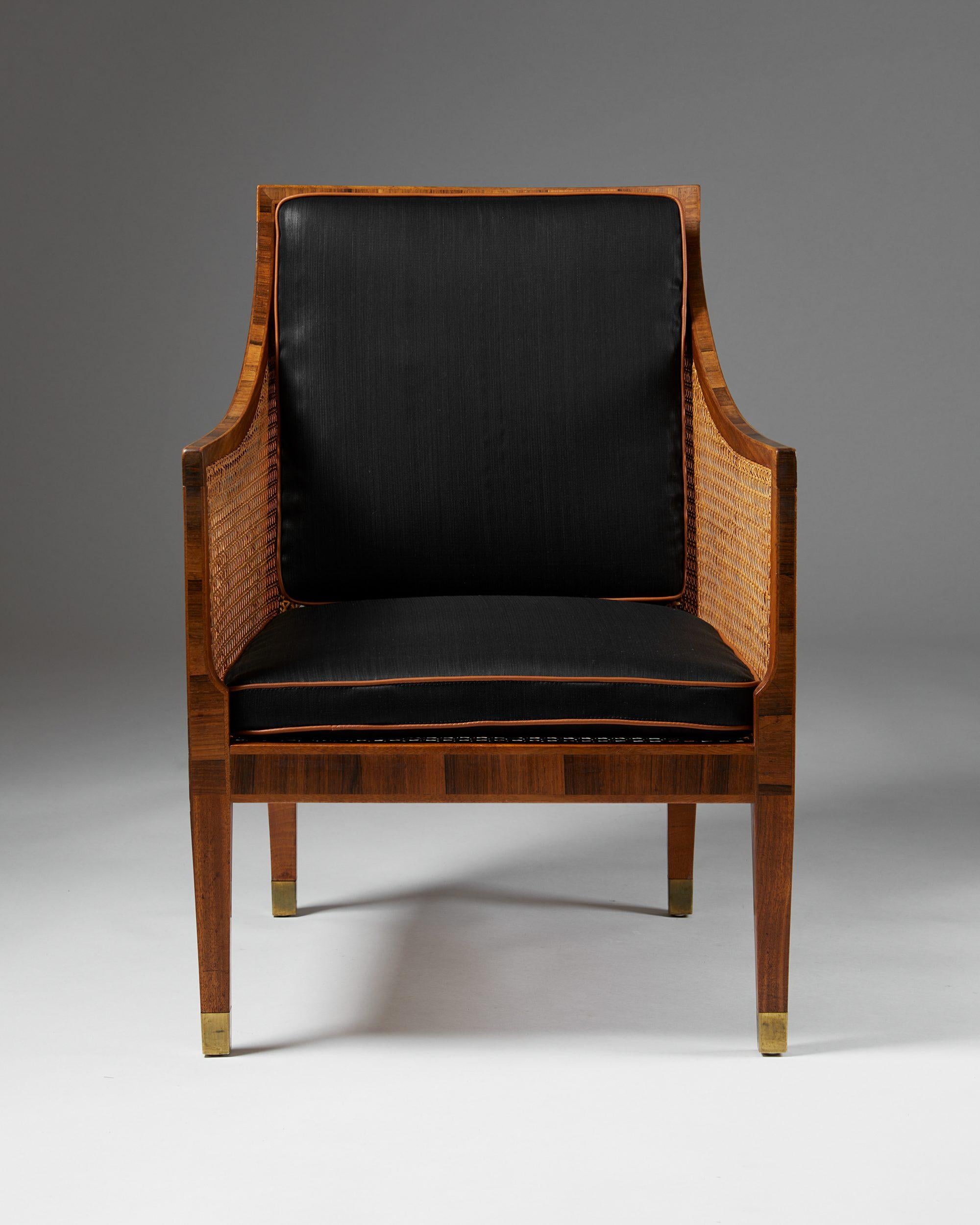 Mid-Century Modern Armchair Model 4488 Designed by Kaare Klint for Rud. Rasmussen, Denmark, 1931