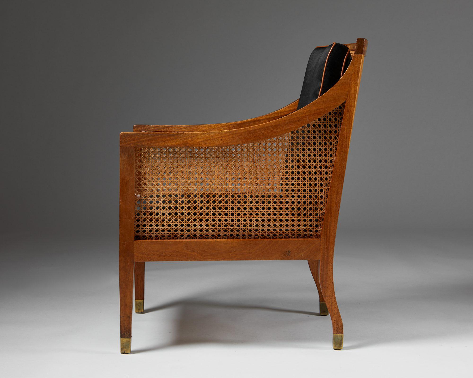 Danish Armchair Model 4488 Designed by Kaare Klint for Rud. Rasmussen, Denmark, 1931