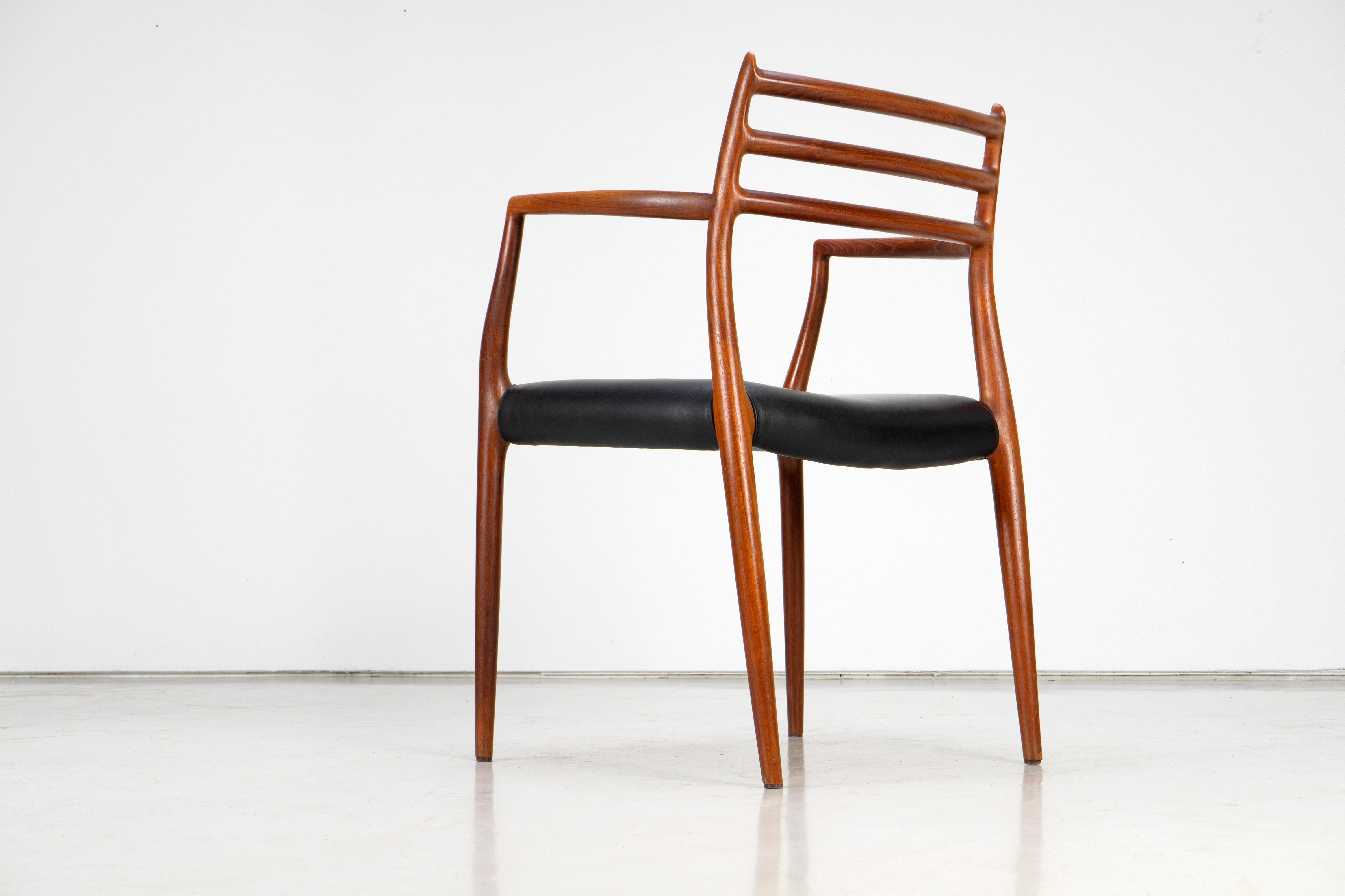 20th Century Armchair Model 62 by Niels Møller for J.L. Møllers Møbelfabrik, Denmark