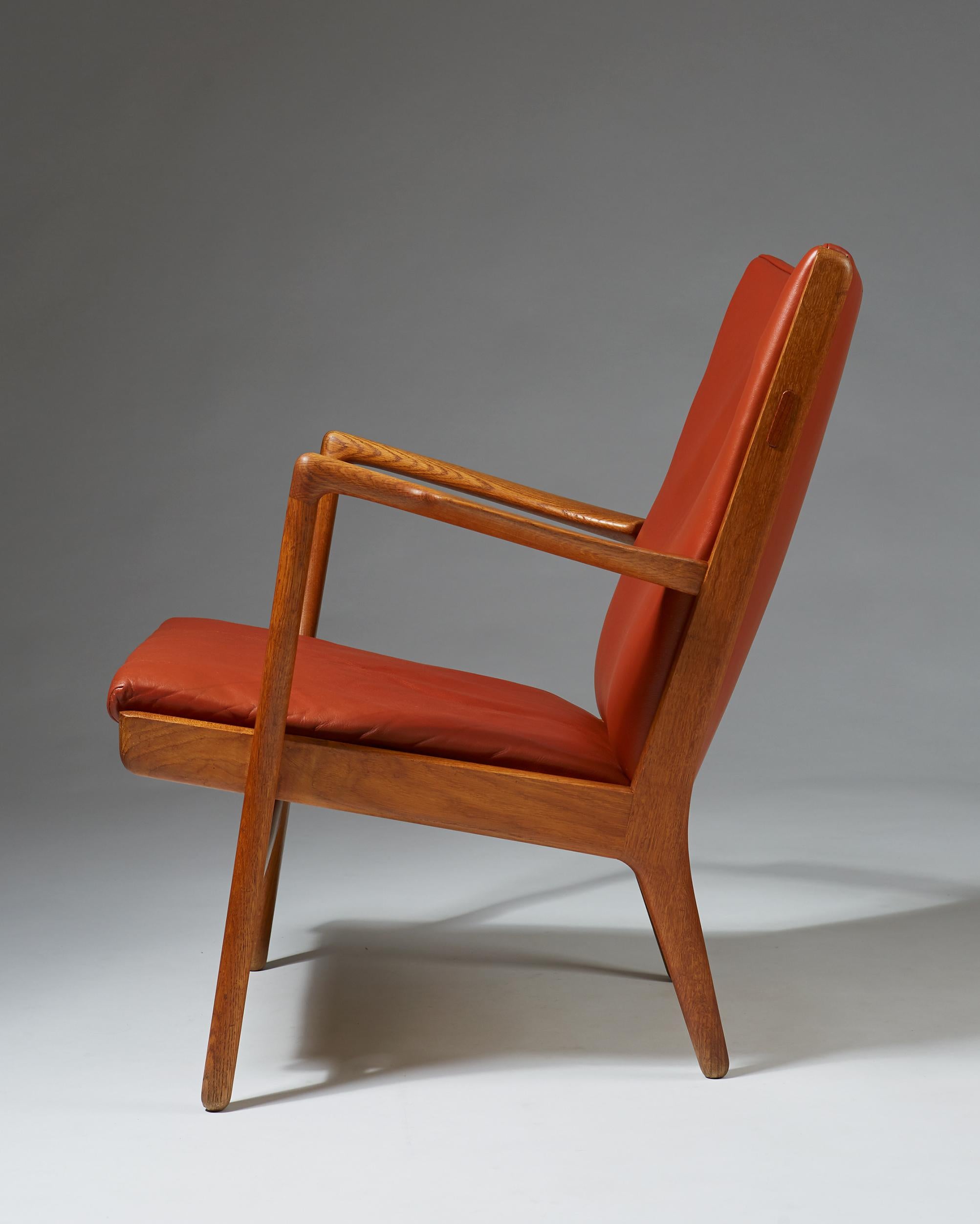 Sessel Modell AP16, entworfen von Hans Wegner für AP Stolen, Dänemark, 1950er Jahre im Zustand „Hervorragend“ in Stockholm, SE