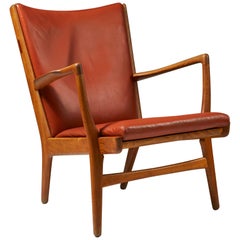 Armchair Model AP16 Designed by Hans Wegner for AP Stolen, Denmark, 1950s