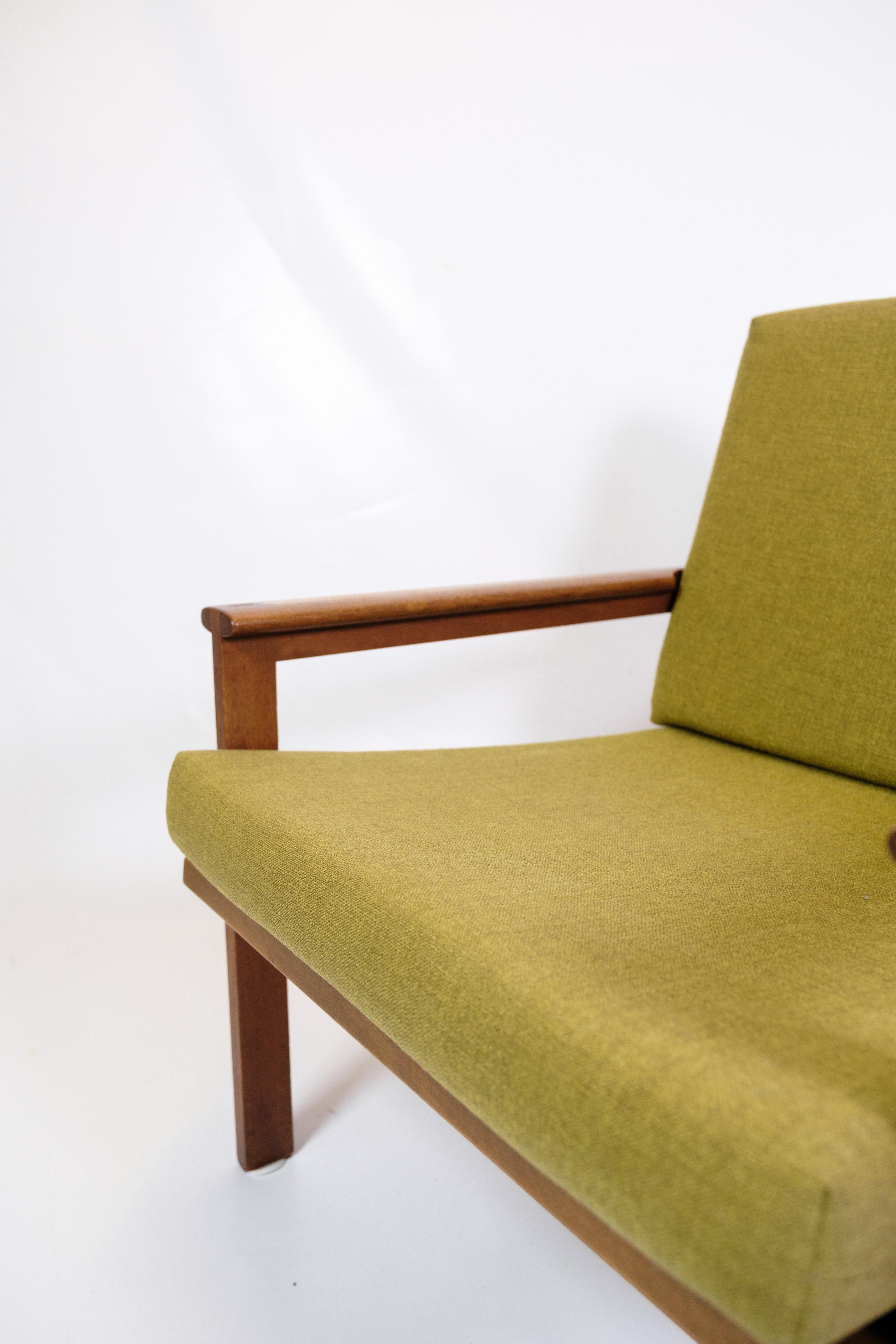Armchair Model Capella Made In Teak By IIlum Wikkelsø For N.Eilersen From 1960s In Good Condition For Sale In Lejre, DK